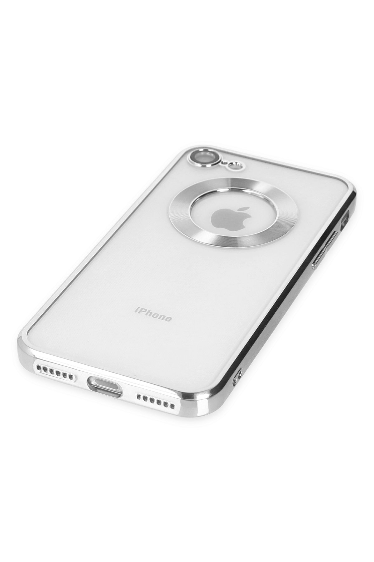 Newface iPhone 7 Kılıf Coco Deri Standlı Kapak - Sky Blue
