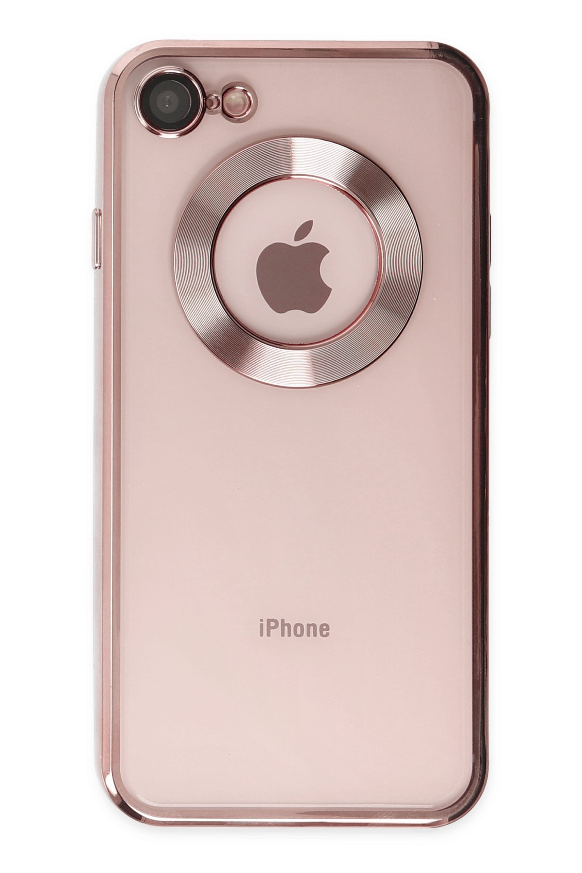 Newface iPhone 7 Kılıf Esila Silikon - Kırmızı