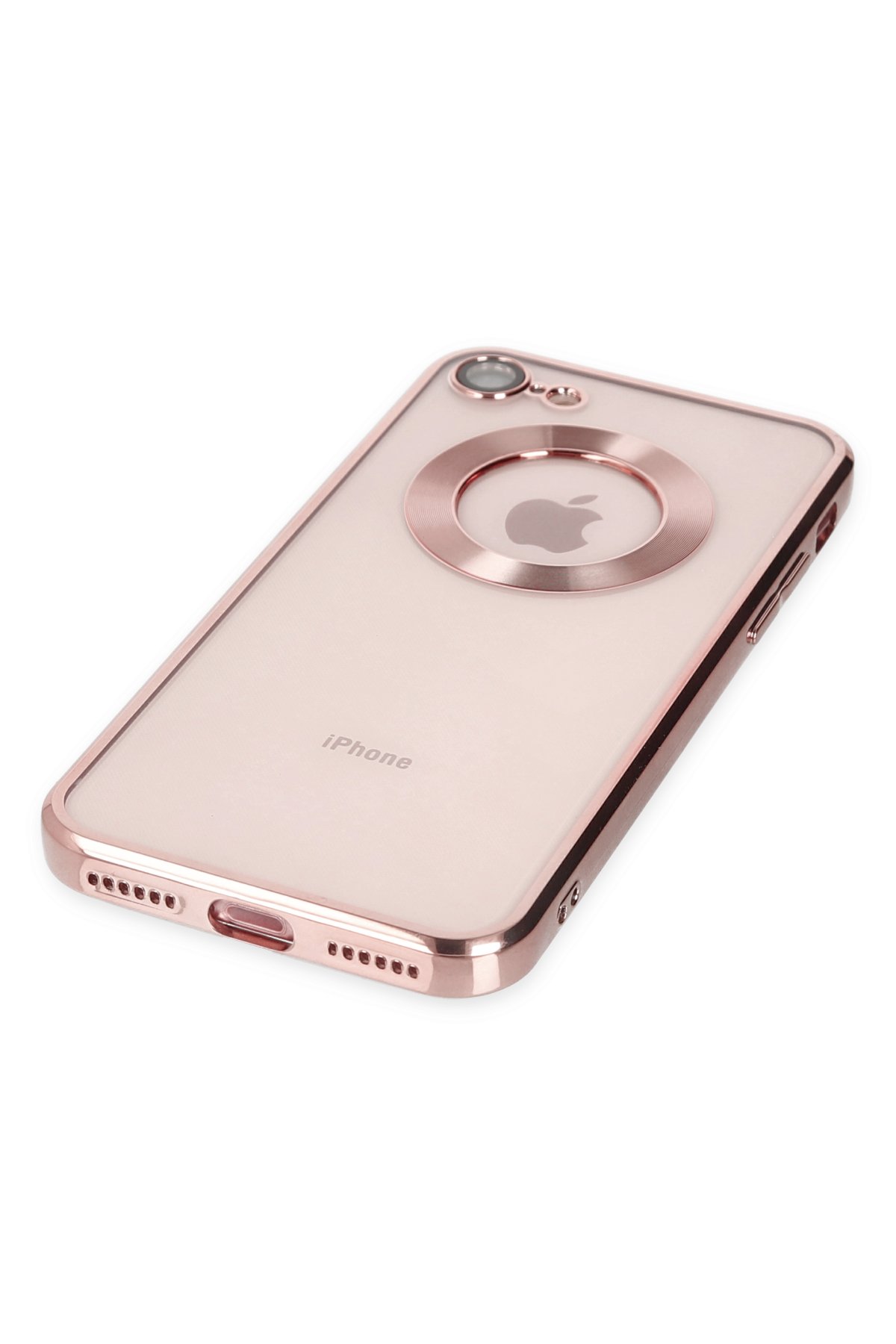 Newface iPhone 7 Kılıf Esila Silikon - Gri