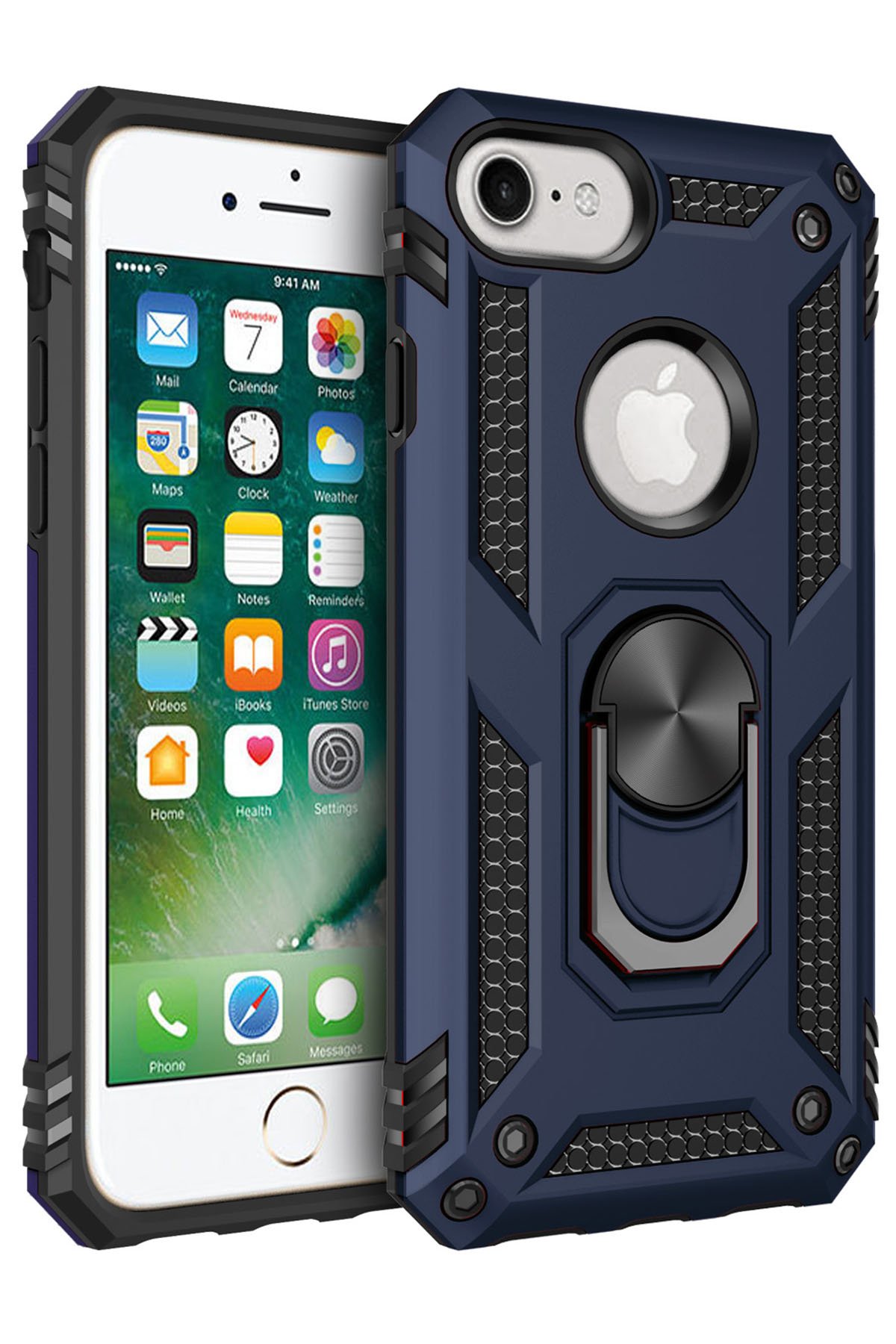 Newface iPhone 7 Mat Seramik Nano Ekran Koruyucu - Siyah