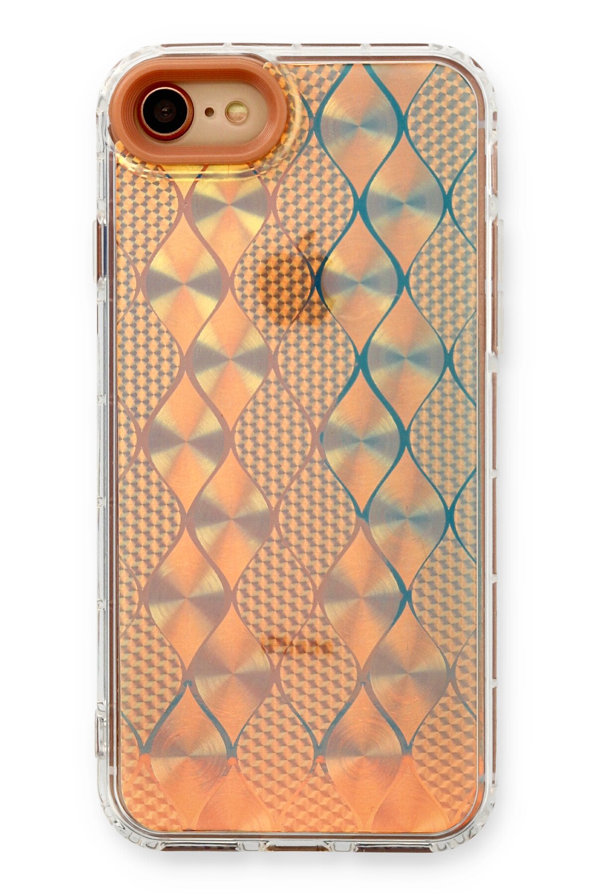 Newface iPhone 7 Kılıf Zuma Kartvizitli Yüzüklü Silikon - Lila