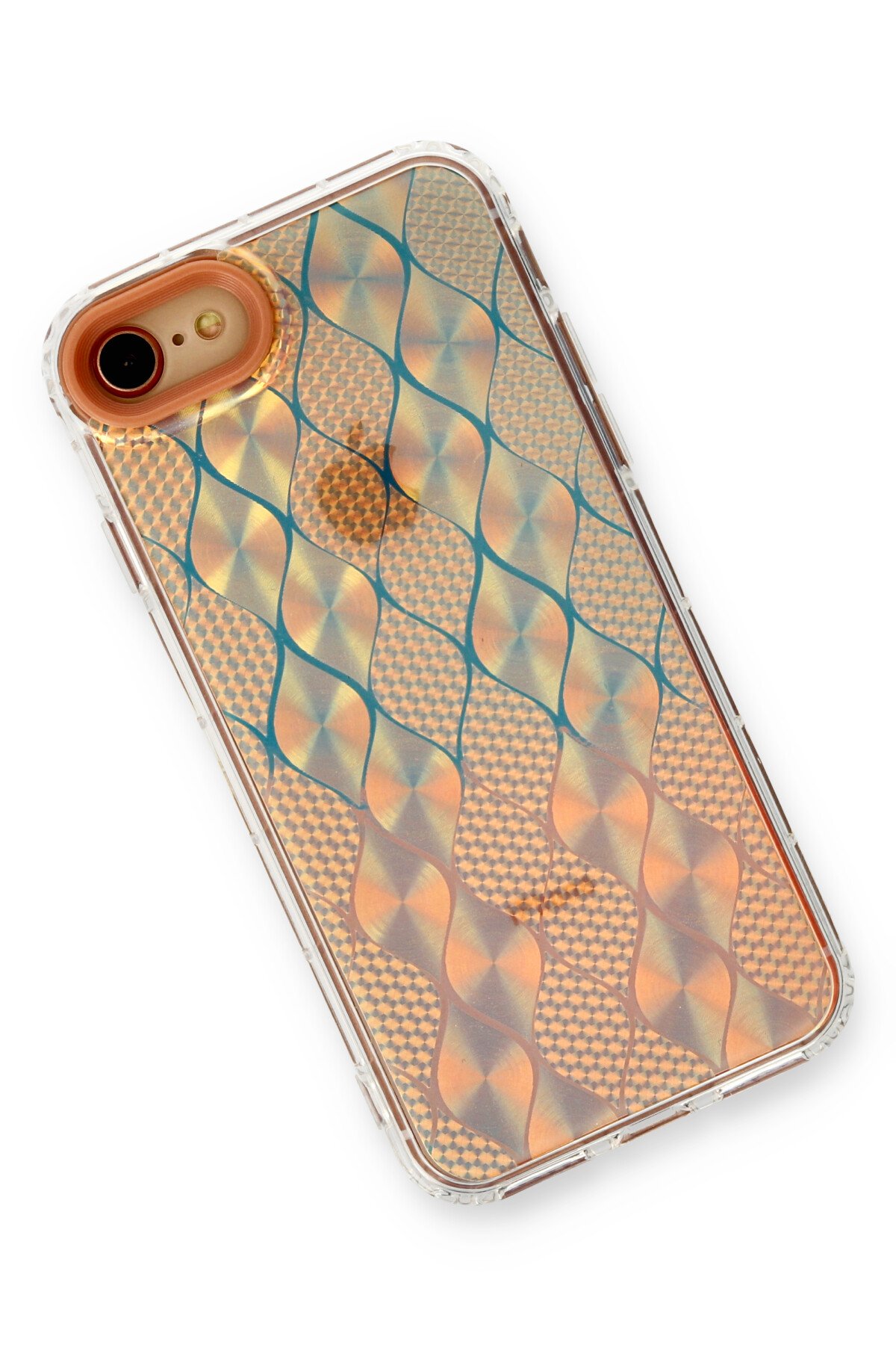 Newface iPhone 7 Kılıf Zuma Kartvizitli Yüzüklü Silikon - Lila