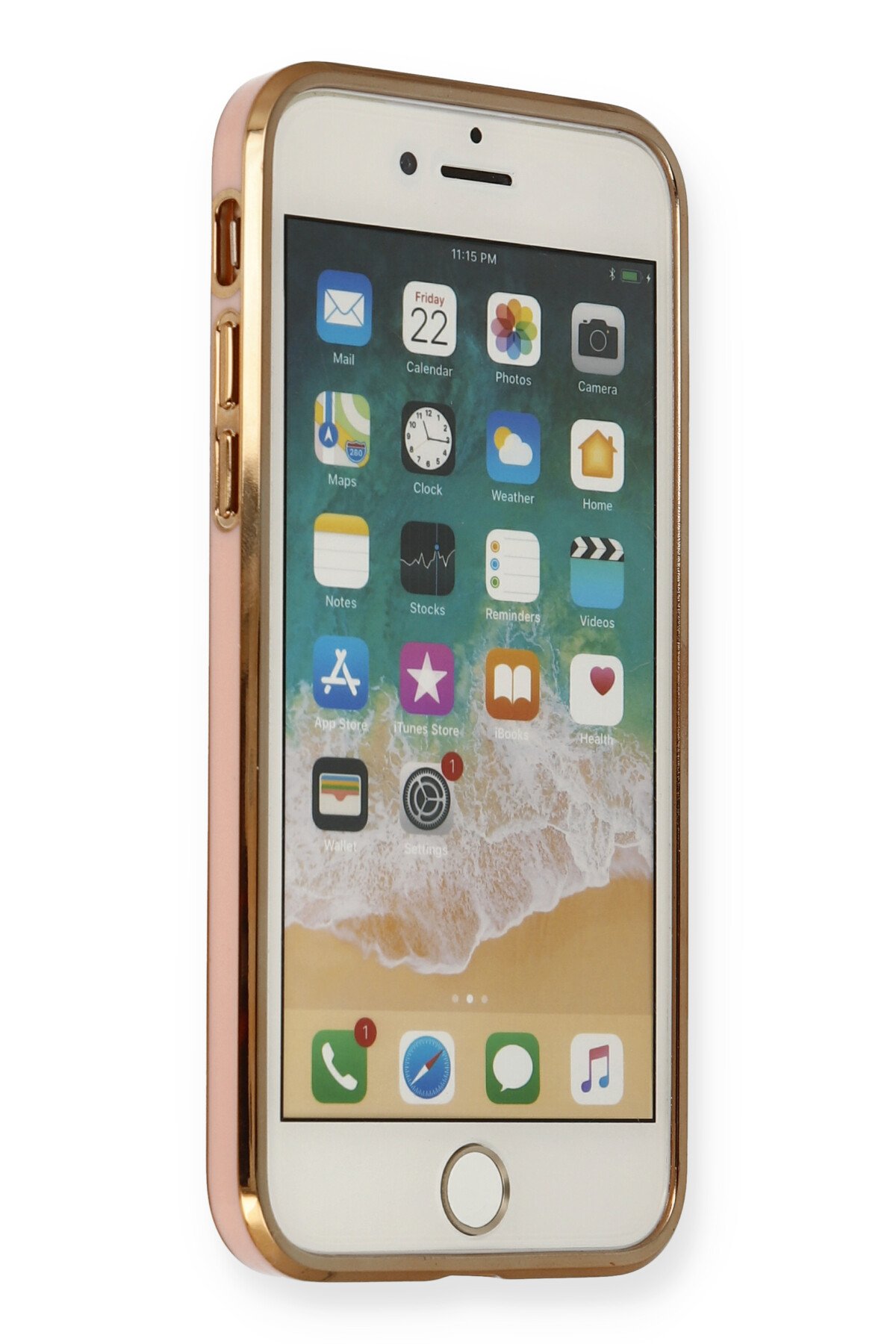 Newface iPhone SE 2020 Kılıf Coco Deri Standlı Kapak - Pembe