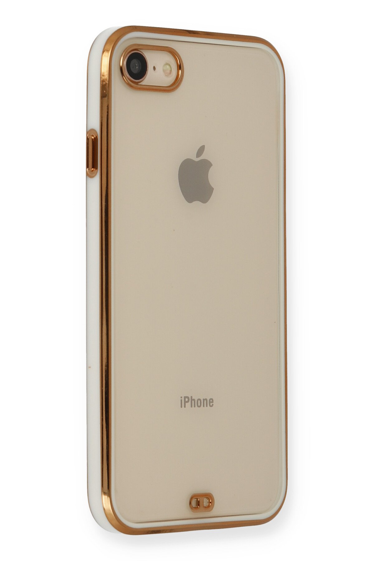 Newface iPhone 8 Kılıf Daisy Simli Magsafe Kapak - Siyah