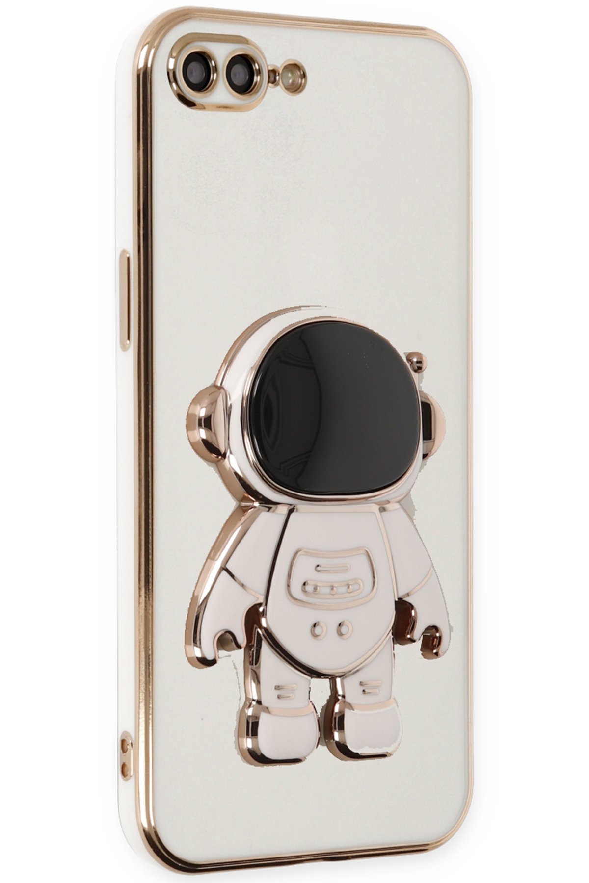 Newface iPhone 7 Plus Bilvis Hayalet Cam Ekran Koruyucu - Siyah