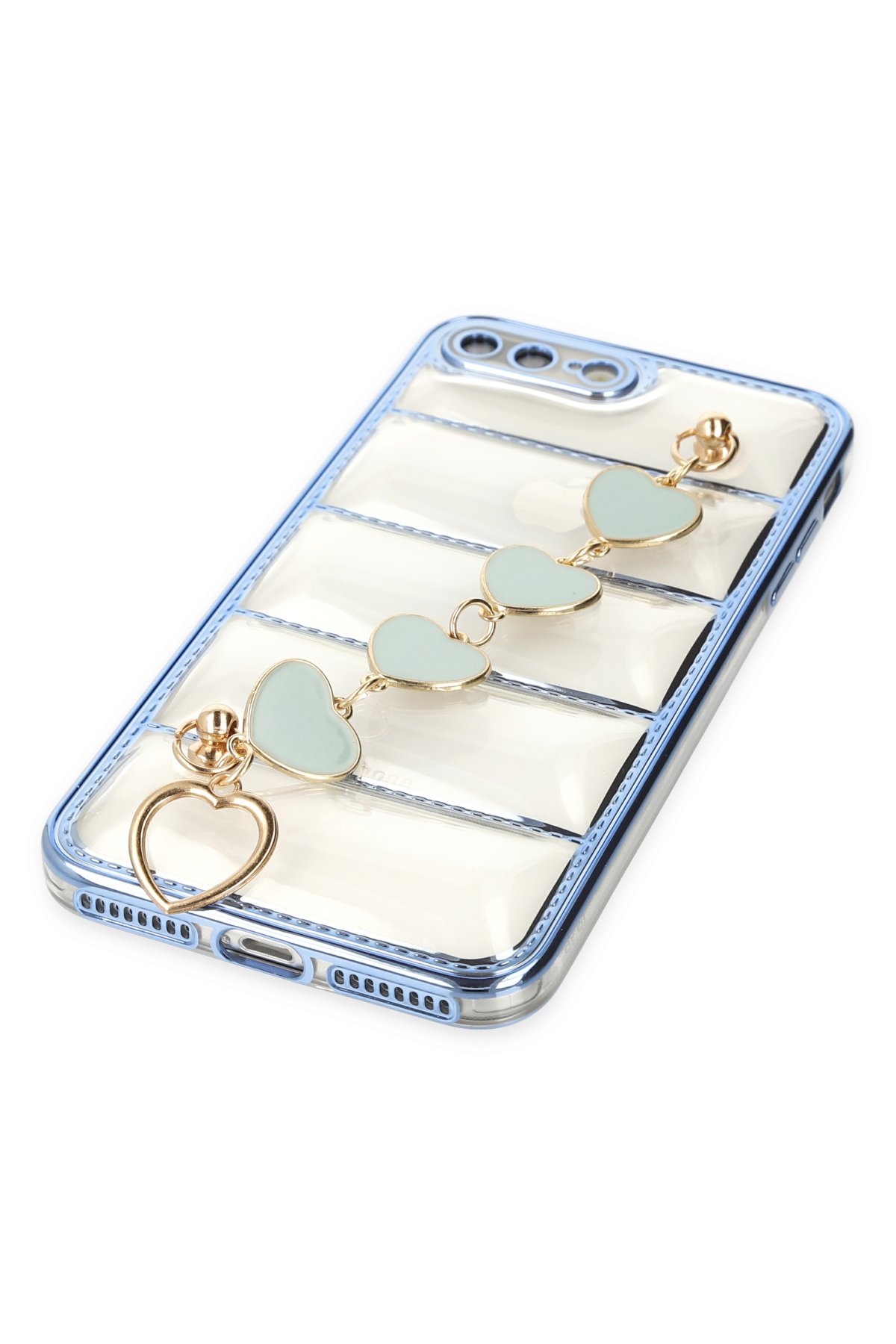 Newface iPhone 7 Plus 3D Antistatik Cam Ekran Koruyucu - Beyaz