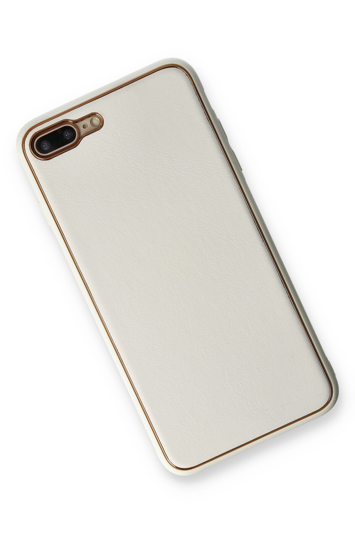 Newface iPhone 7 Plus Kılıf Kelvin Kartvizitli Silikon - Lila