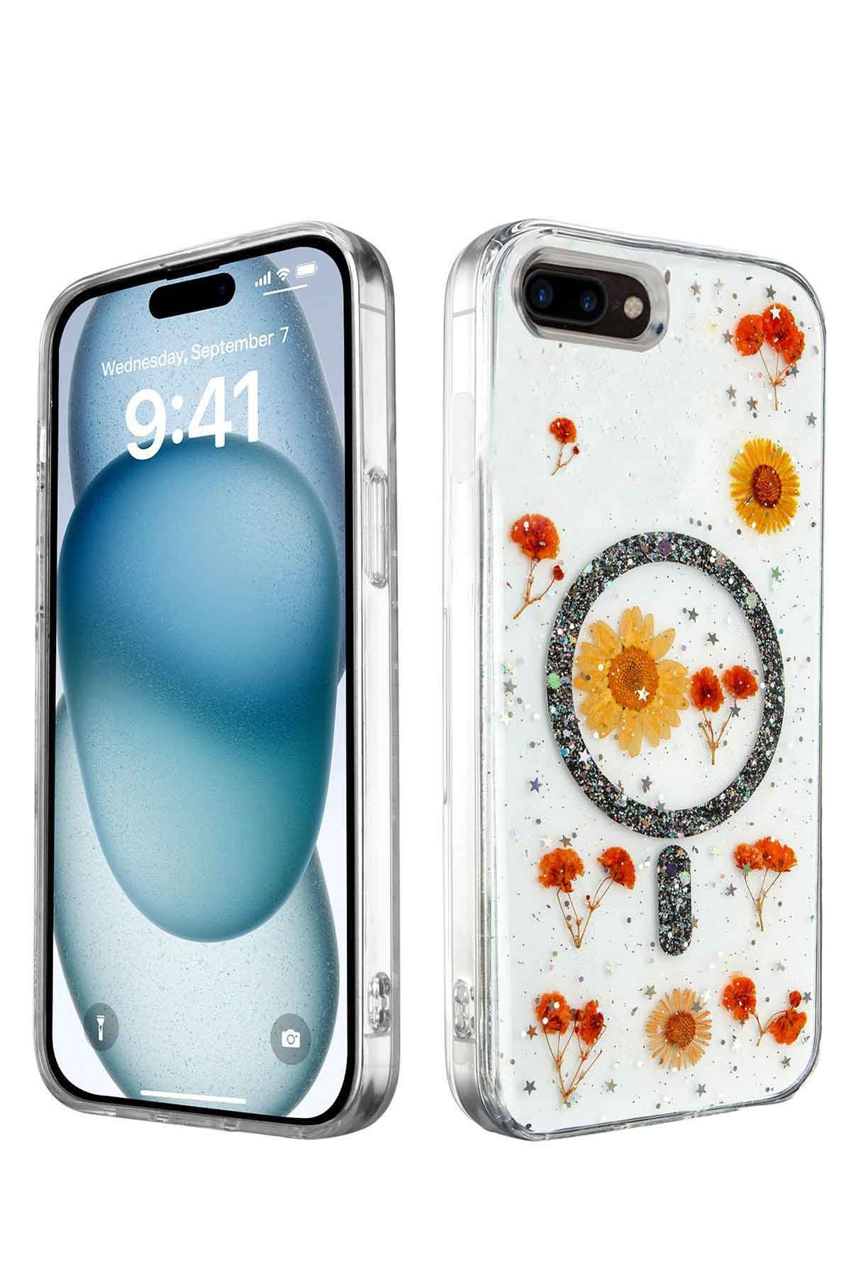 Newface iPhone 7 Plus Kılıf First Silikon - Koyu Yeşil