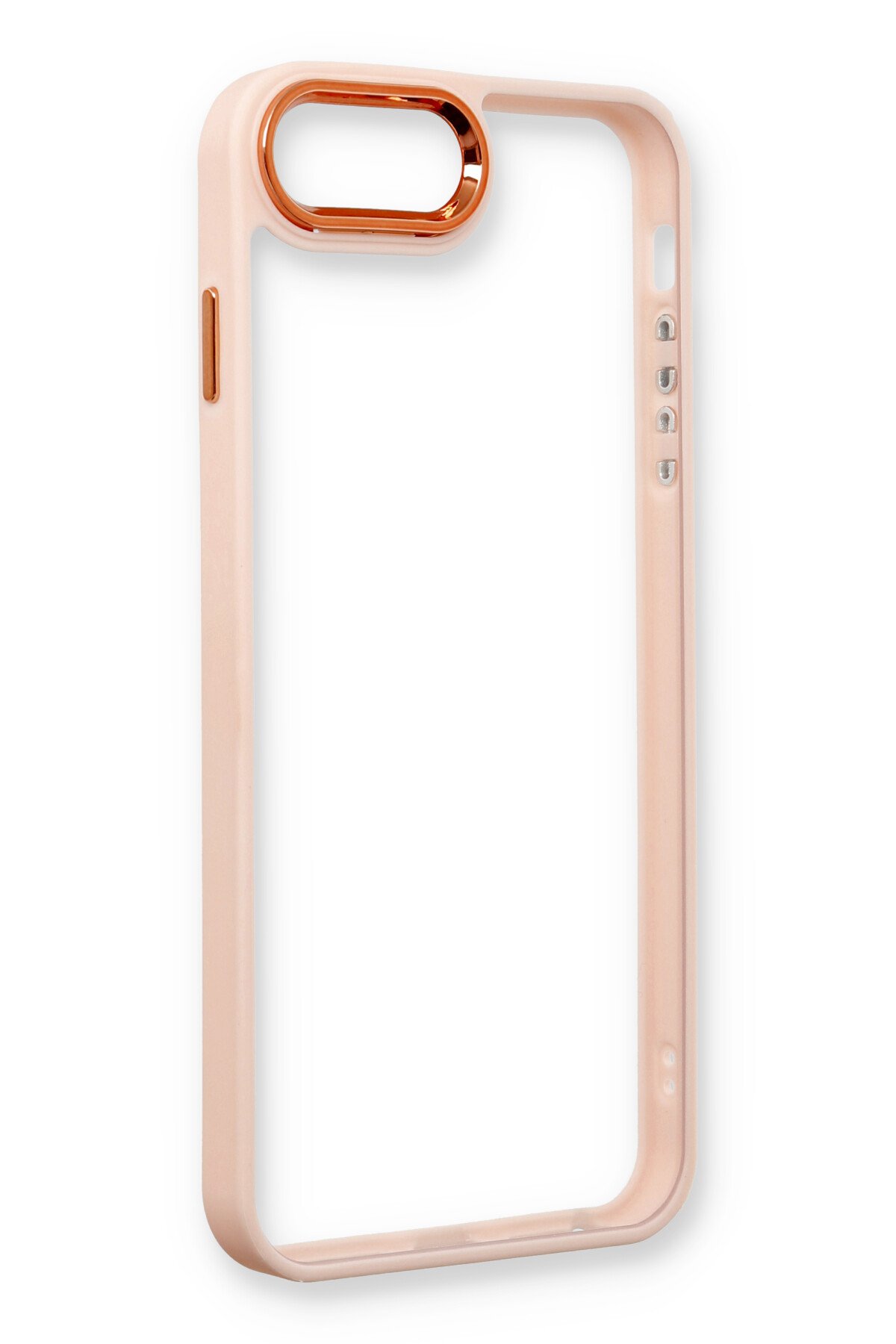 Newface iPhone 7 Plus Kılıf Sofya Yüzüklü Silikon Kapak - Yeşil