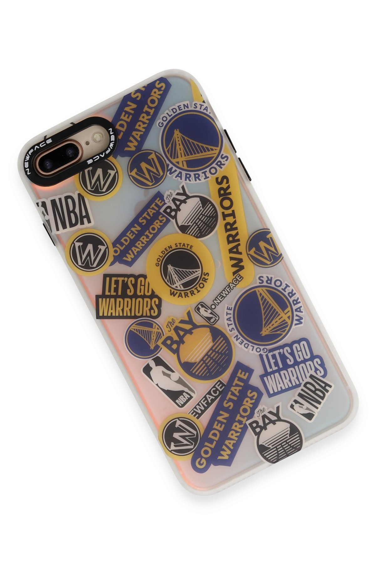 Newface iPhone 7 Plus Kılıf Coco Elit Kapak - Mavi