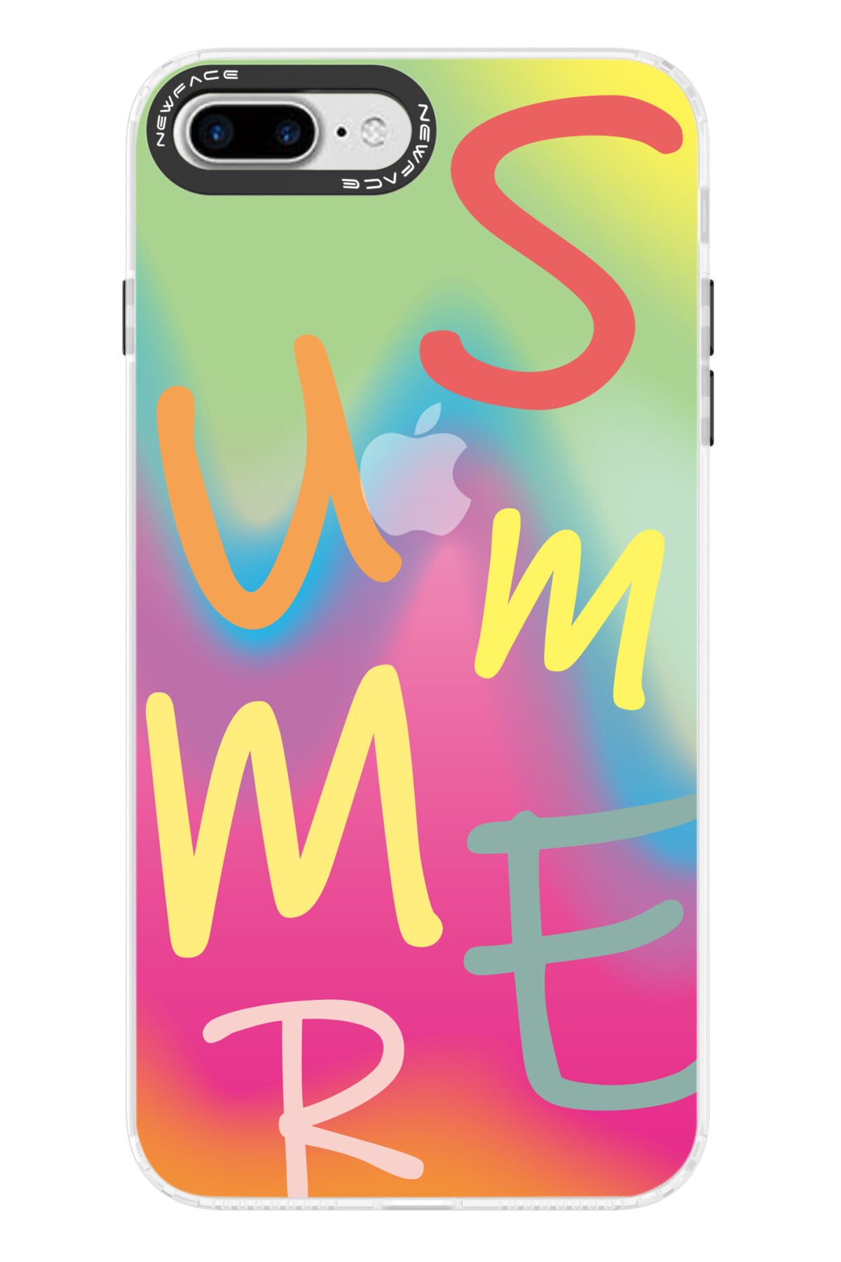 Newface iPhone 7 Plus 3D Antistatik Seramik Nano Ekran Koruyucu - Siyah