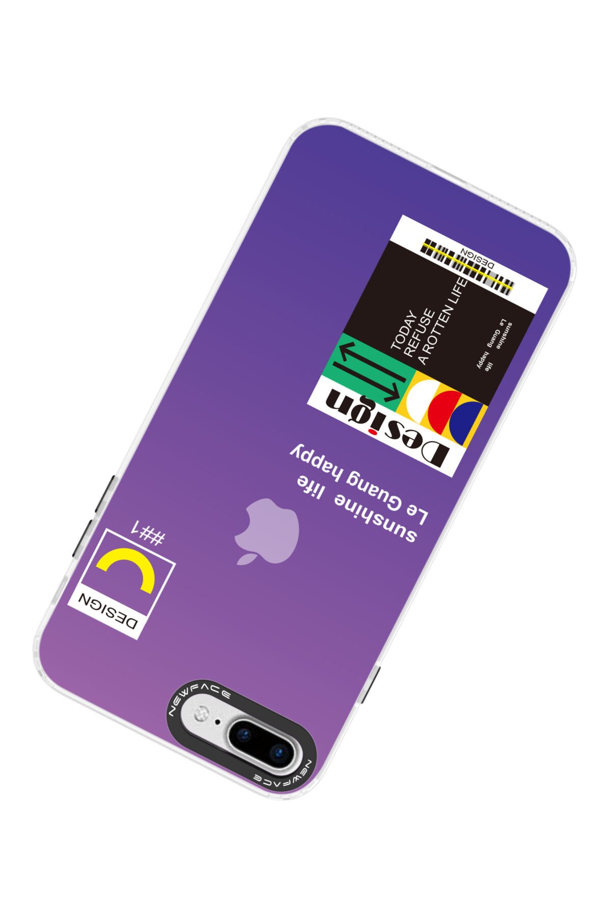 Newface iPhone 7 Plus Kılıf Mirror Desenli Kapak - Mirror - 10