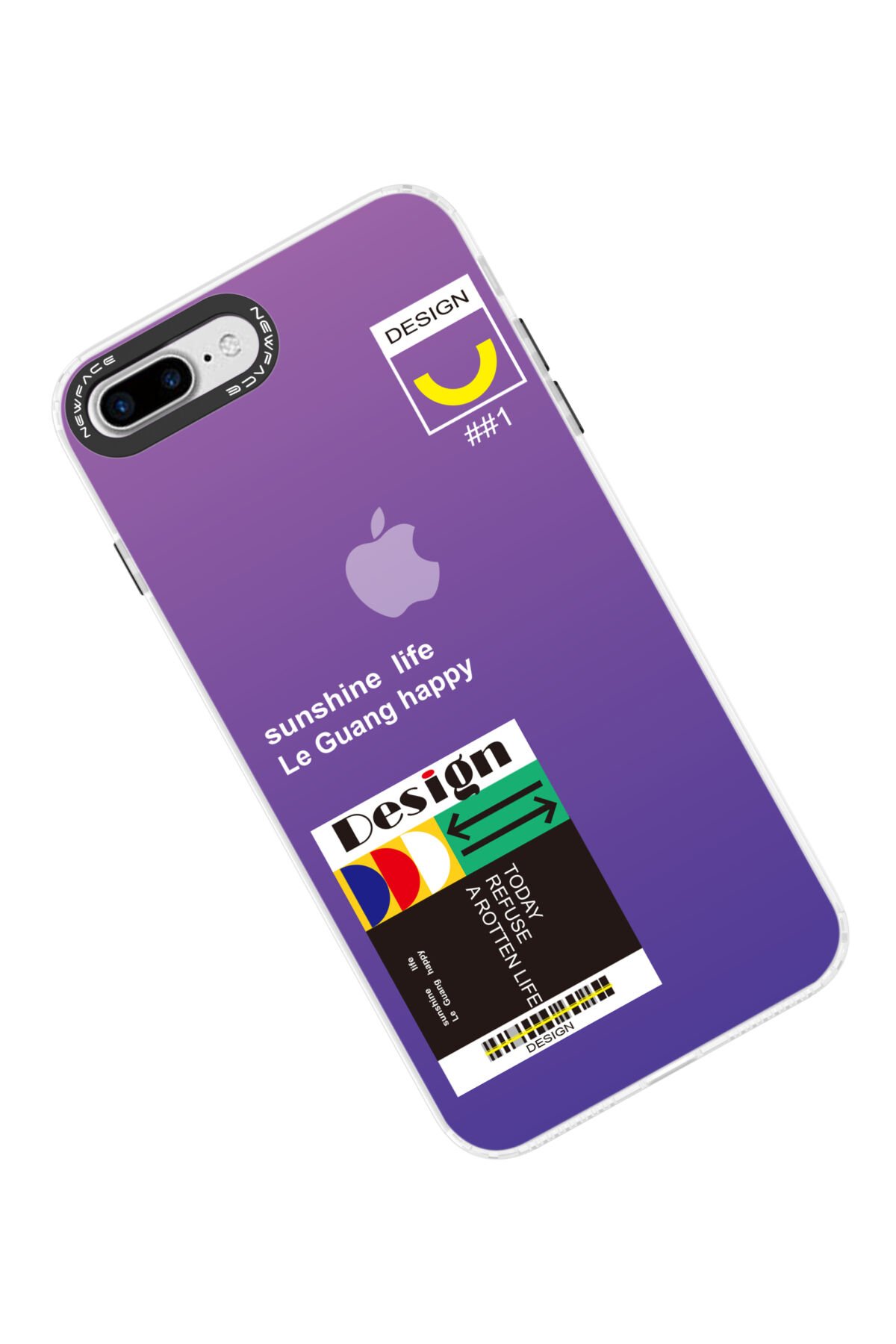 Newface iPhone 7 Plus Kılıf Mirror Desenli Kapak - Mirror - 10