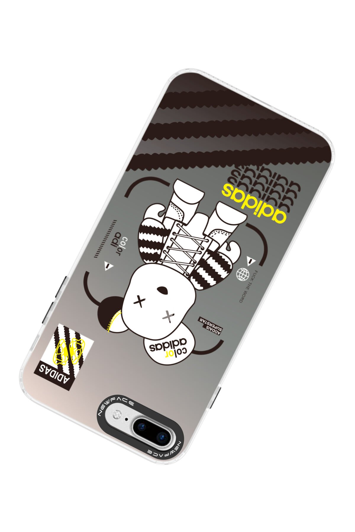 Newface iPhone 7 Plus Kılıf First Silikon - Kırmızı