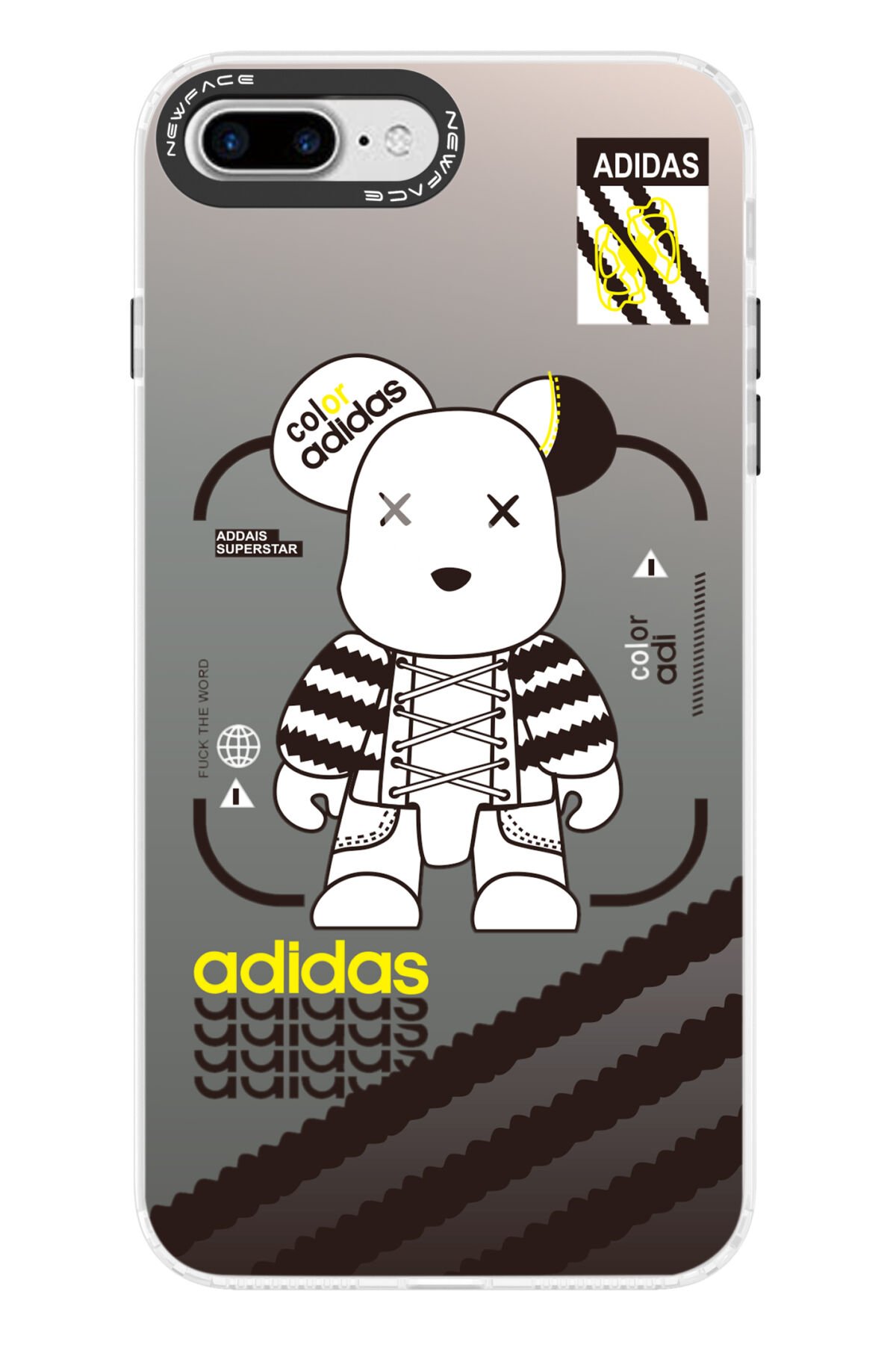 Newface iPhone 7 Plus Kılıf First Silikon - Kırmızı