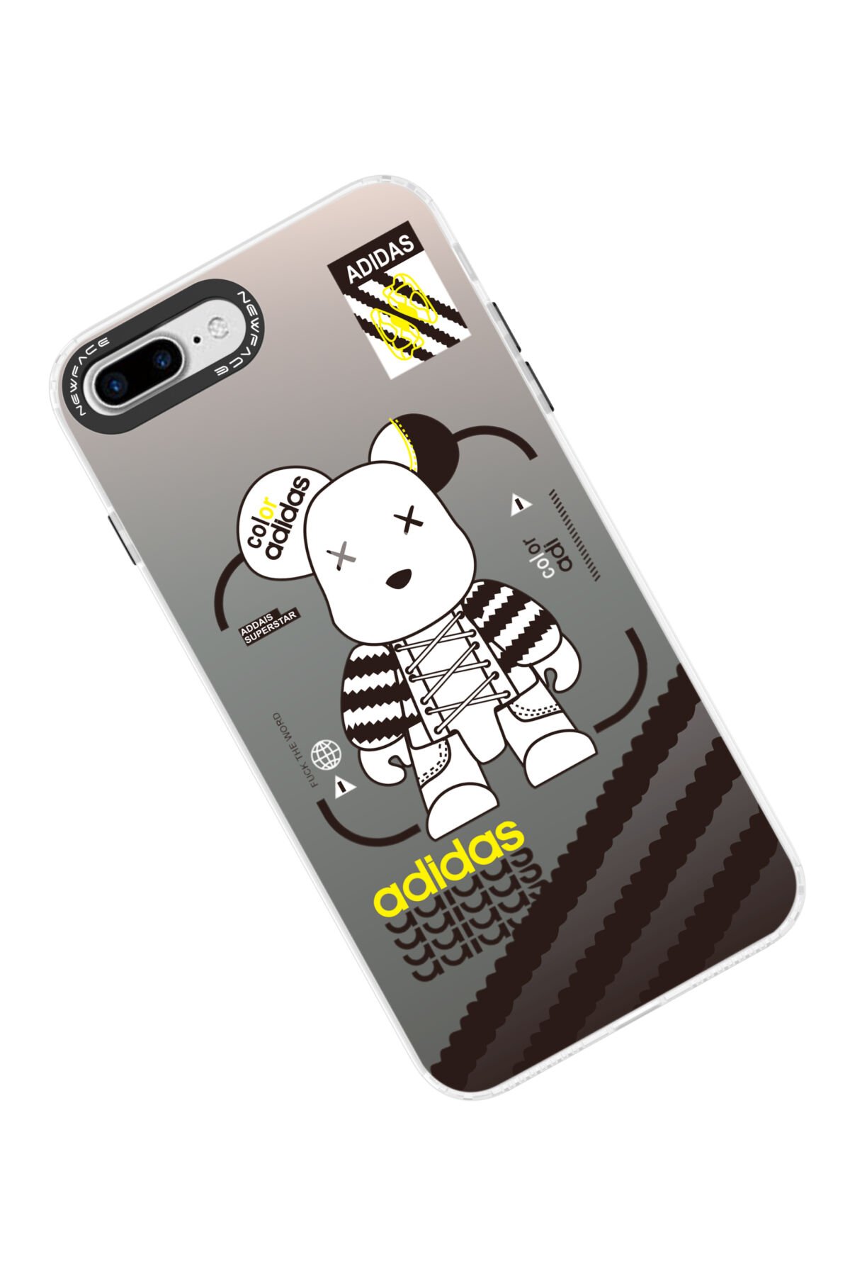 Newface iPhone 7 Plus Kılıf First Silikon - Kırmızı