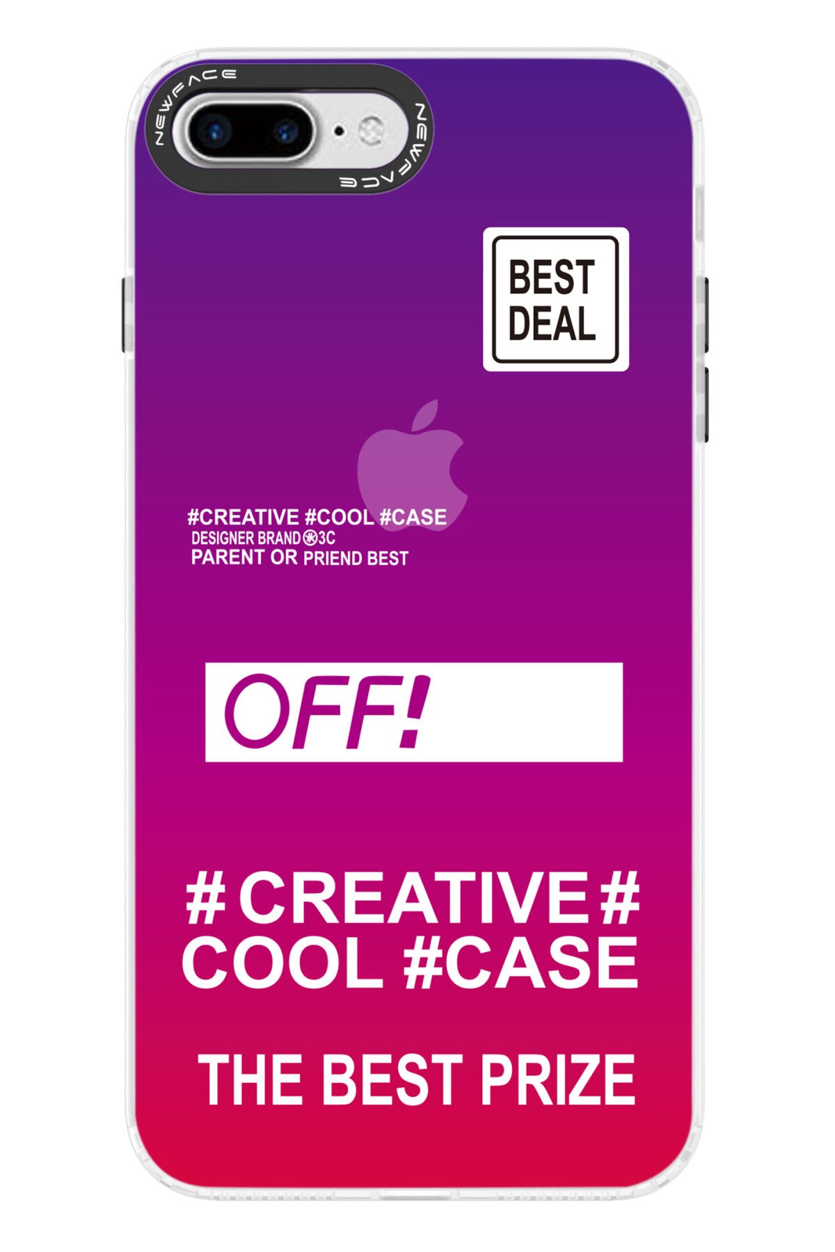 Newface iPhone 7 Plus Kılıf Lansman Legant Silikon - Yeşil