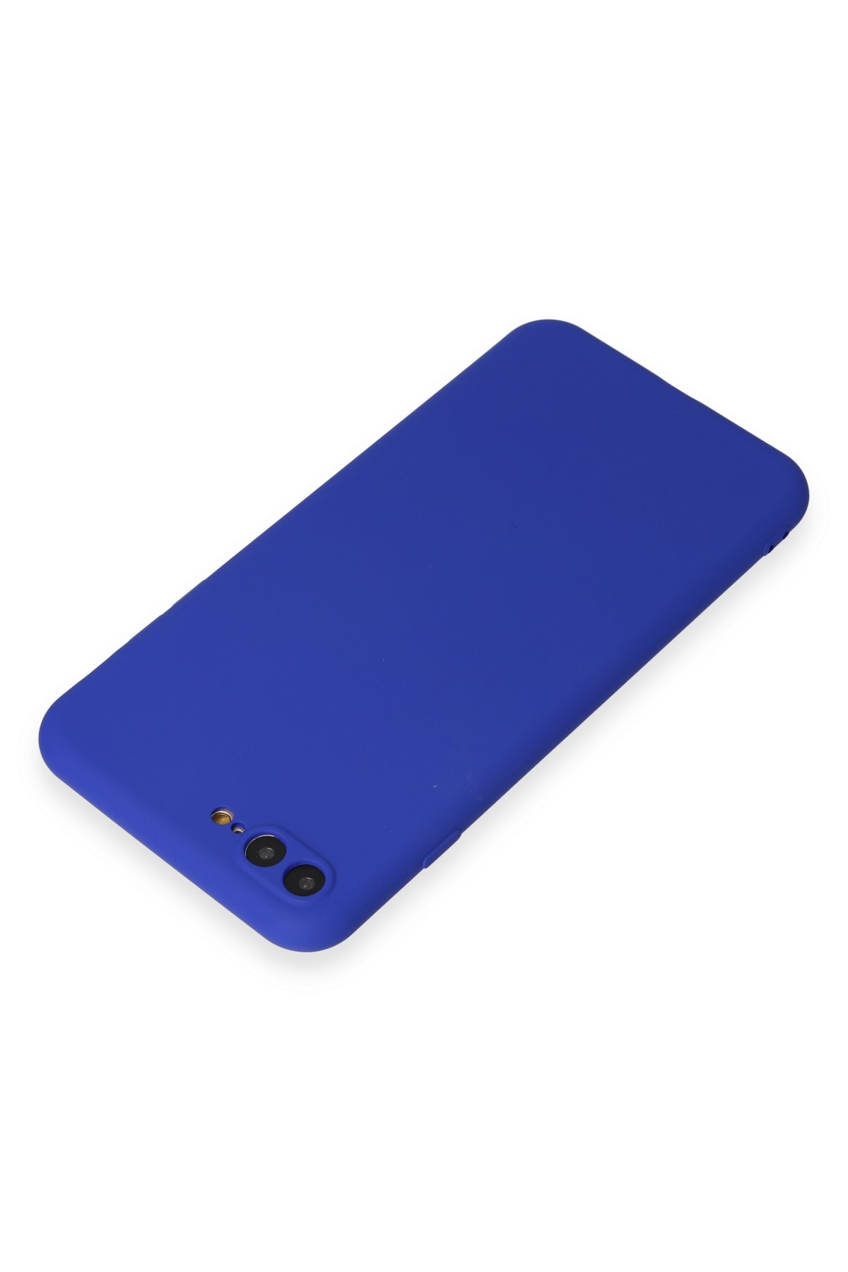 Newface iPhone 7 Plus Kılıf Color Lens Silikon - Gri