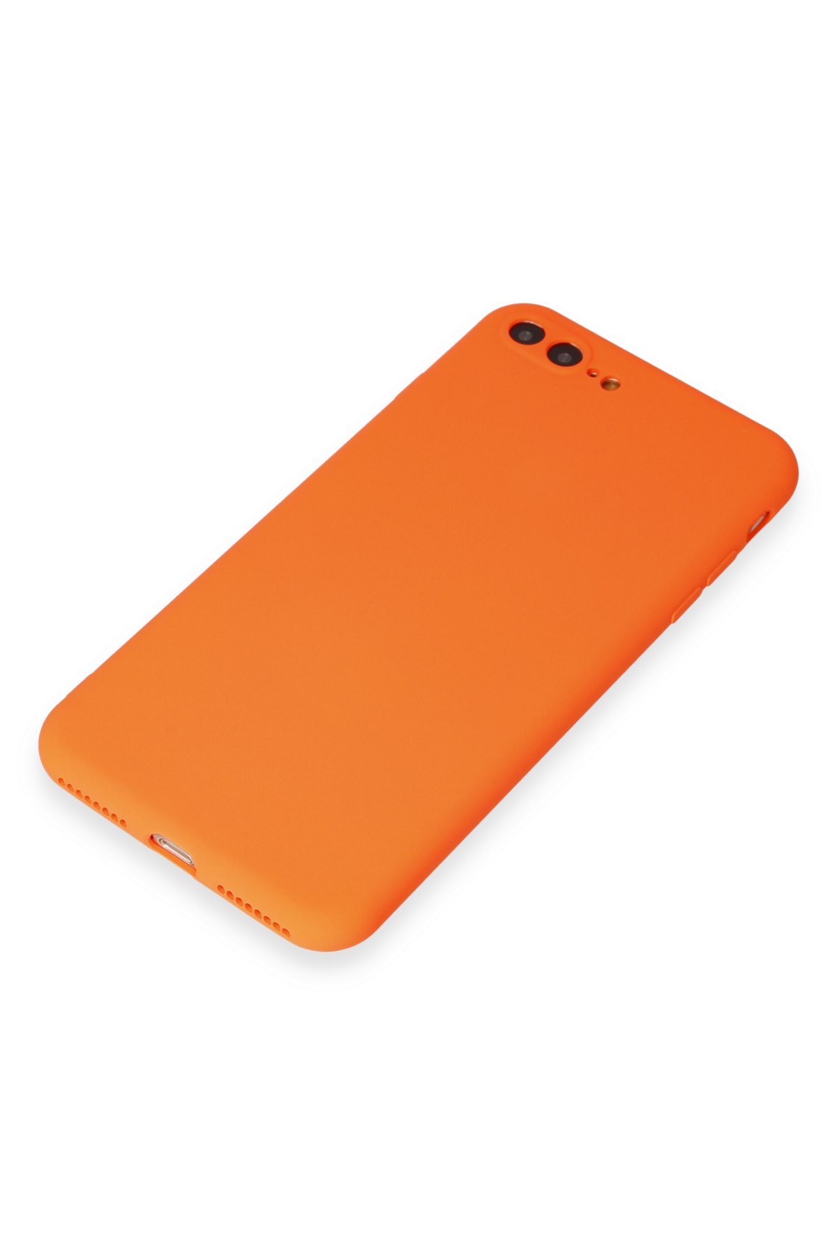 Newface iPhone 7 Plus Kılıf First Silikon - Lila