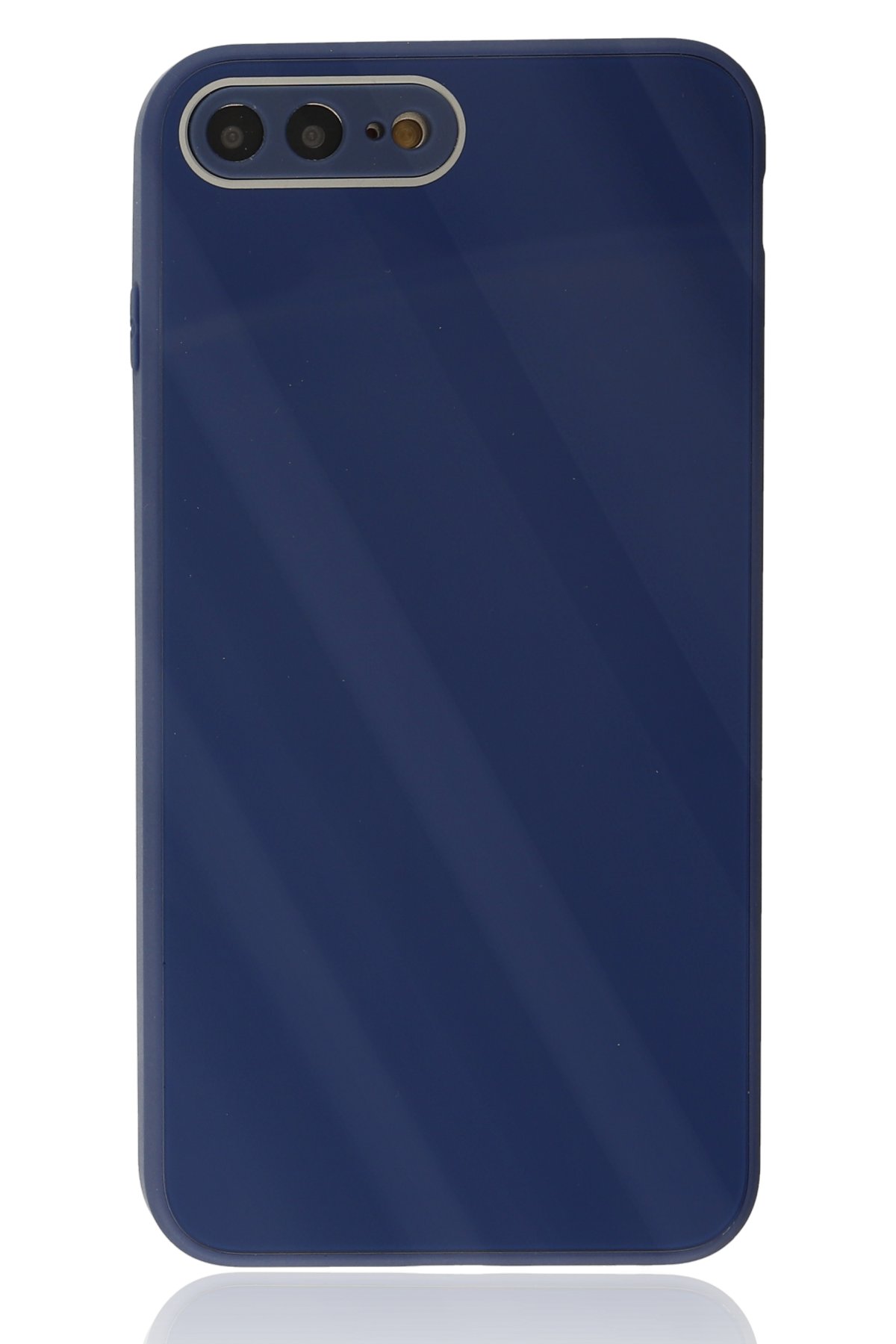 Newface iPhone 7 Plus Kılıf Range Yüzüklü Silikon - Siyah-Gold