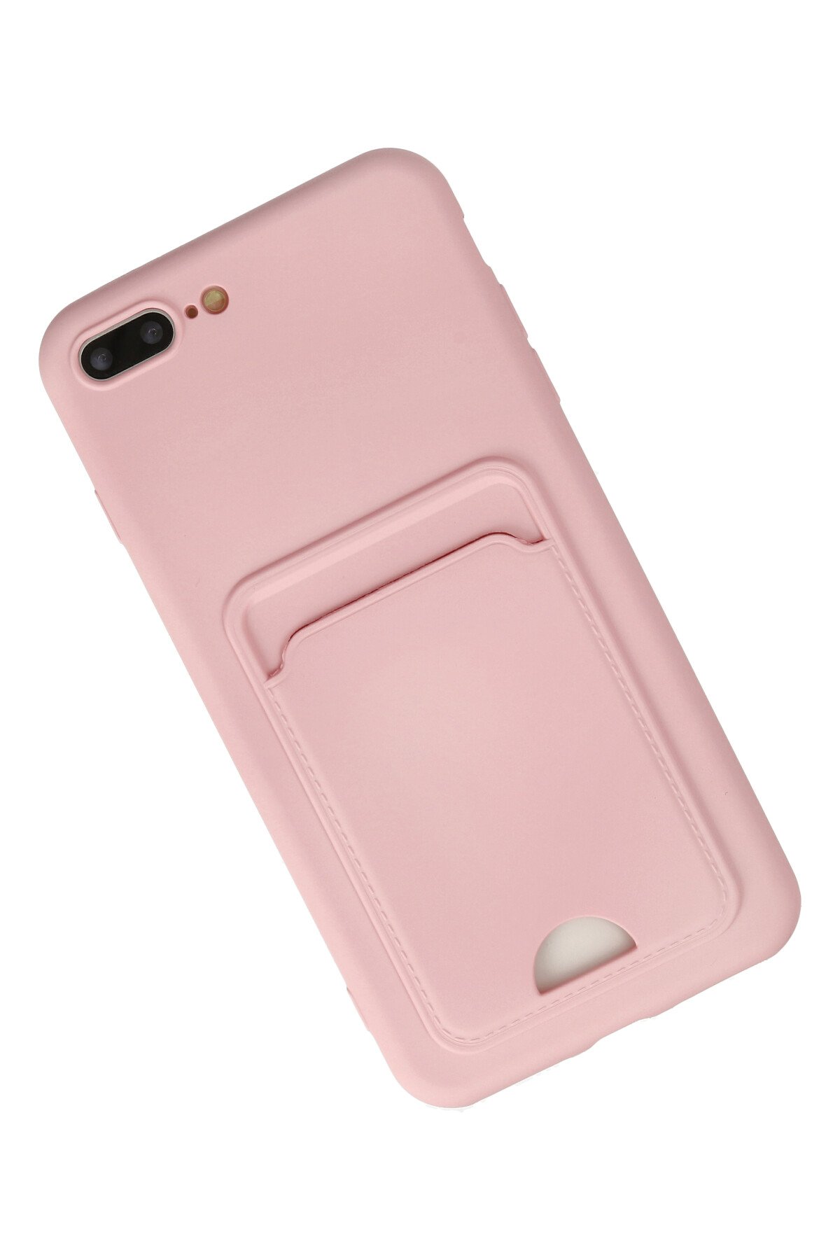Newface iPhone 7 Plus Kılıf Lansman Legant Silikon - Açık Pembe