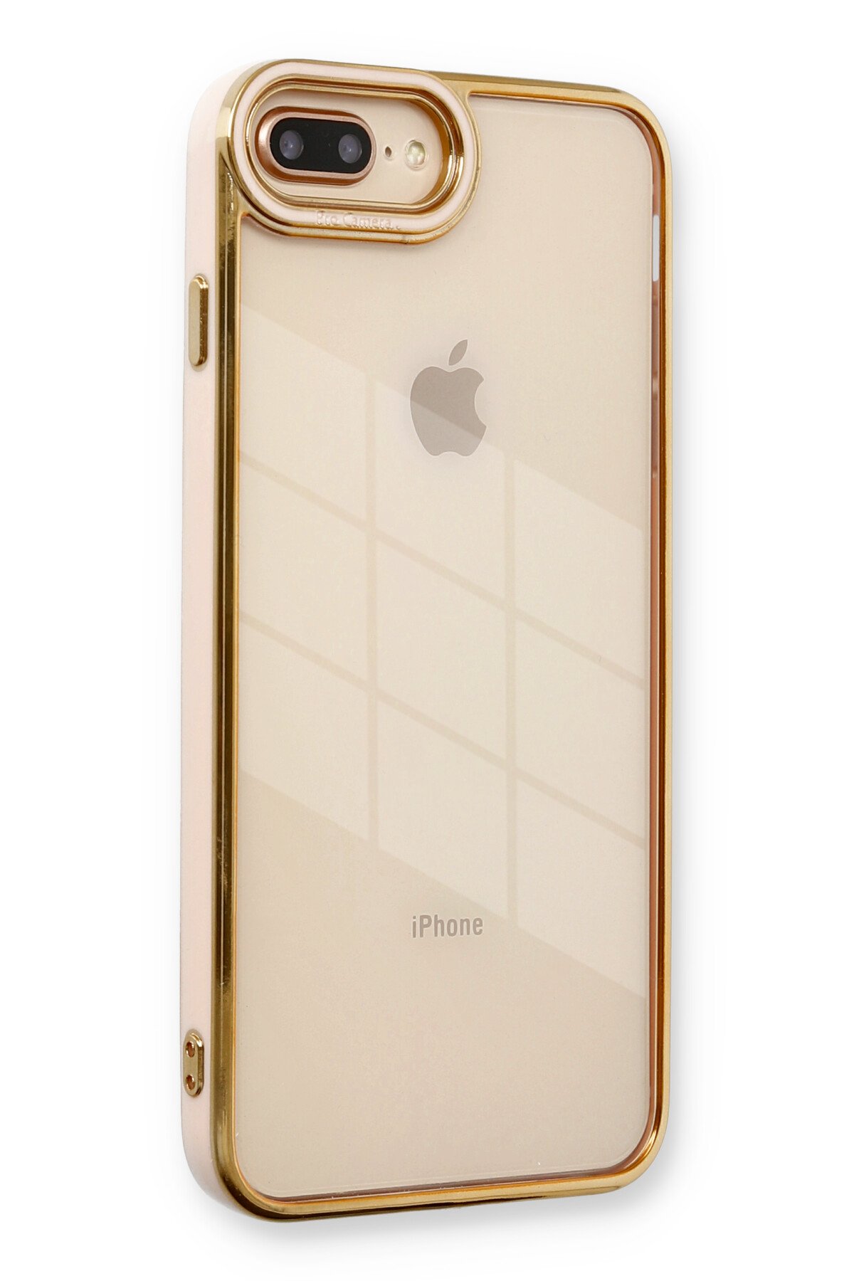 Newface iPhone 7 Plus Kılıf Nano içi Kadife Silikon - Siyah