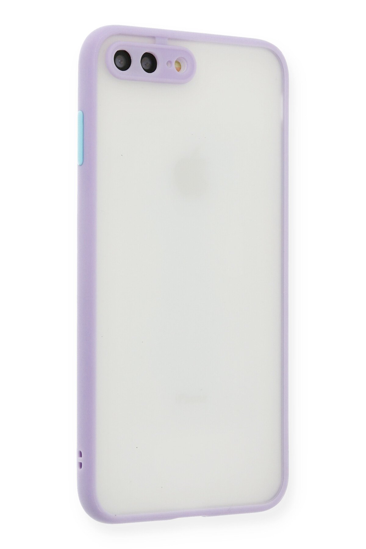 Newface iPhone 7 Plus Kılıf Sofya Yüzüklü Silikon Kapak - Kırmızı