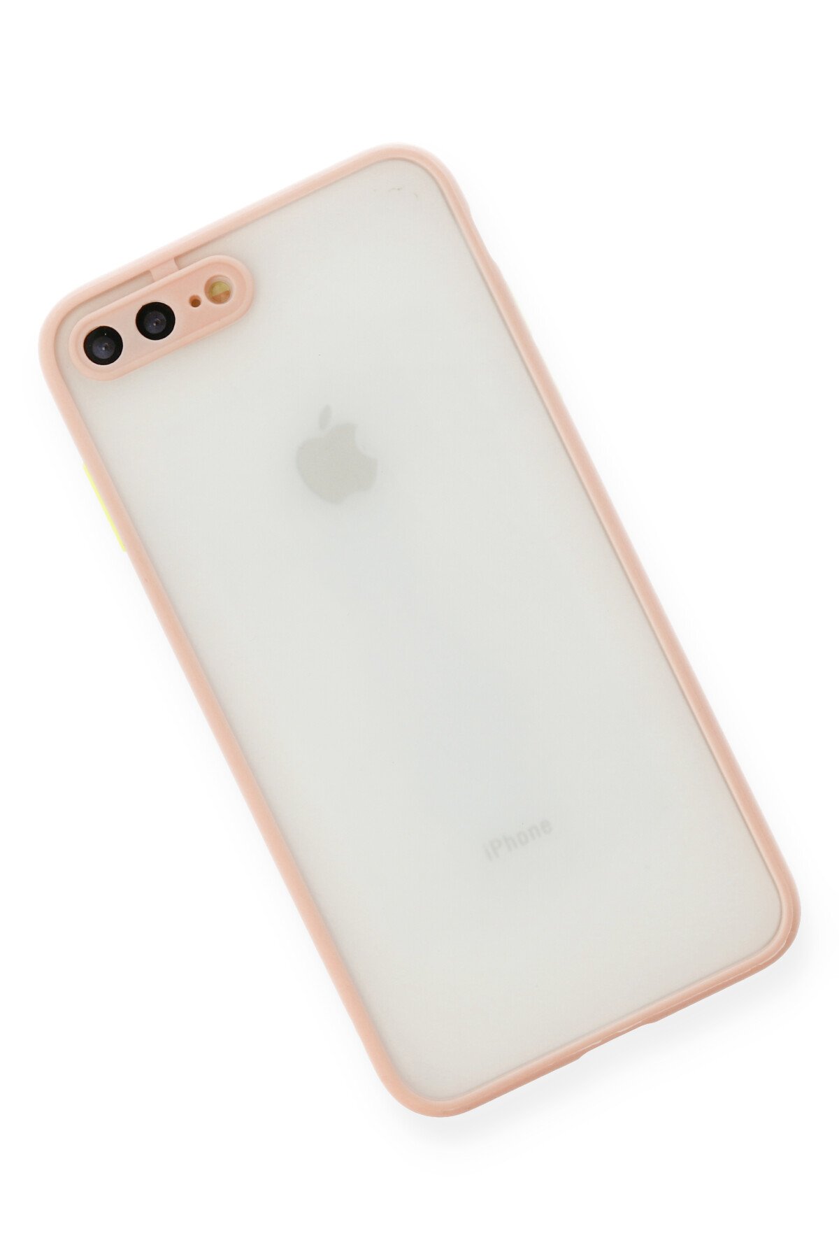 Newface iPhone 7 Plus Kılıf Pars Lens Yüzüklü Silikon - Lacivert