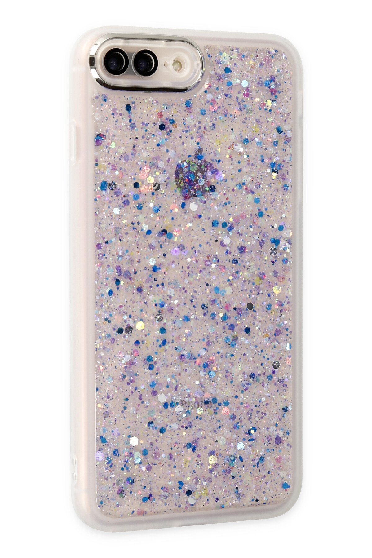 Newface iPhone 7 Plus Kılıf Sofya Yüzüklü Silikon Kapak - Kırmızı