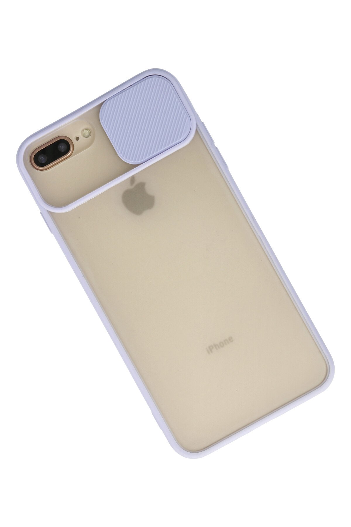 Newface iPhone 7 Plus Kılıf Sweet Desenli Silikon Kapak - Açık Mavi