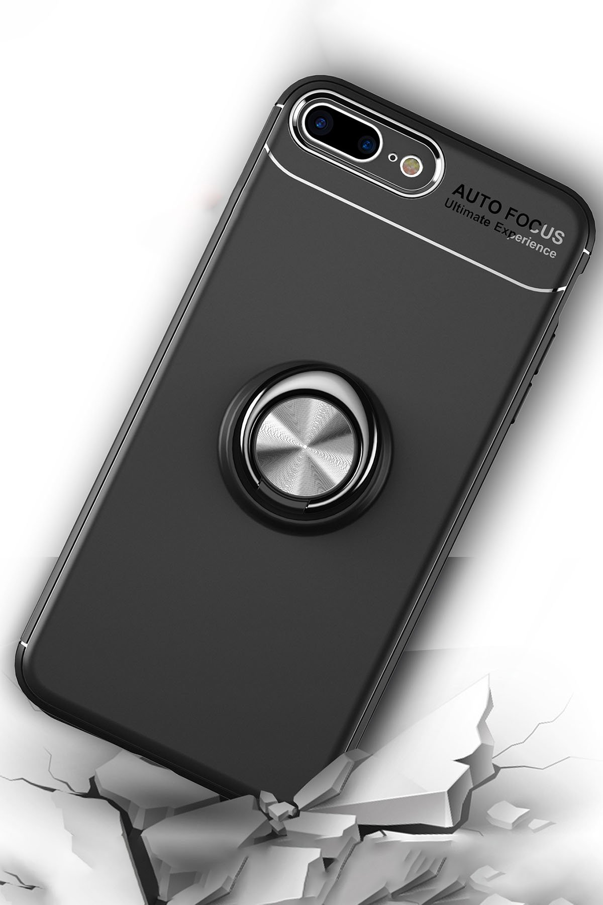 Newface iPhone 7 Plus Kılıf Platin Silikon - Sarı