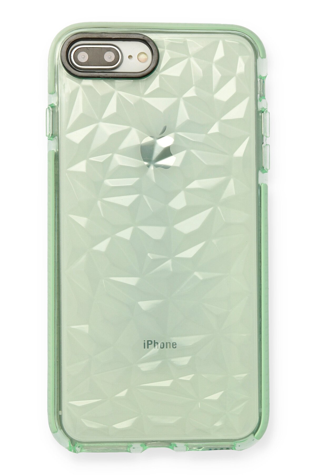 Newface iPhone 8 Plus Kılıf First Silikon - Krem