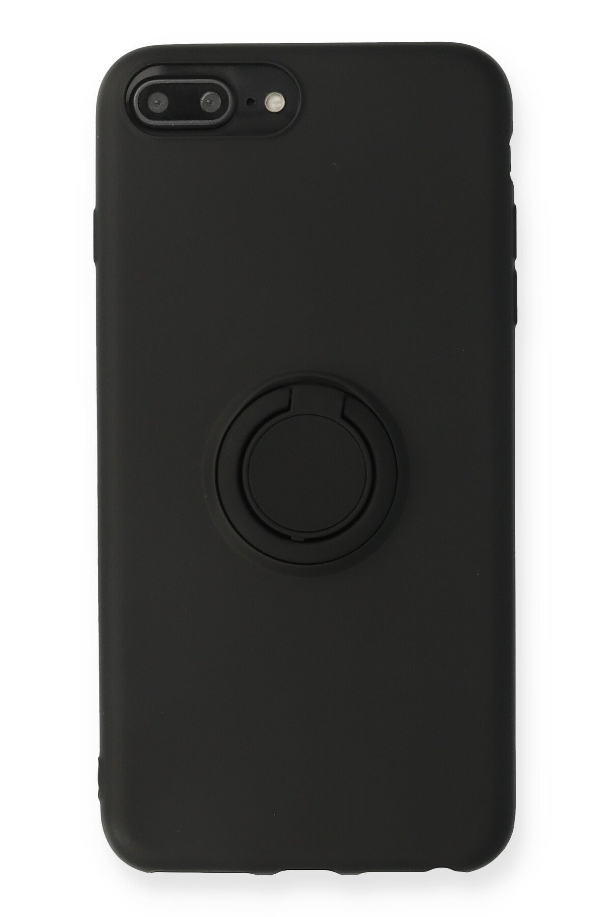 Newface iPhone 7 Plus Kılıf Platin Silikon - Siyah