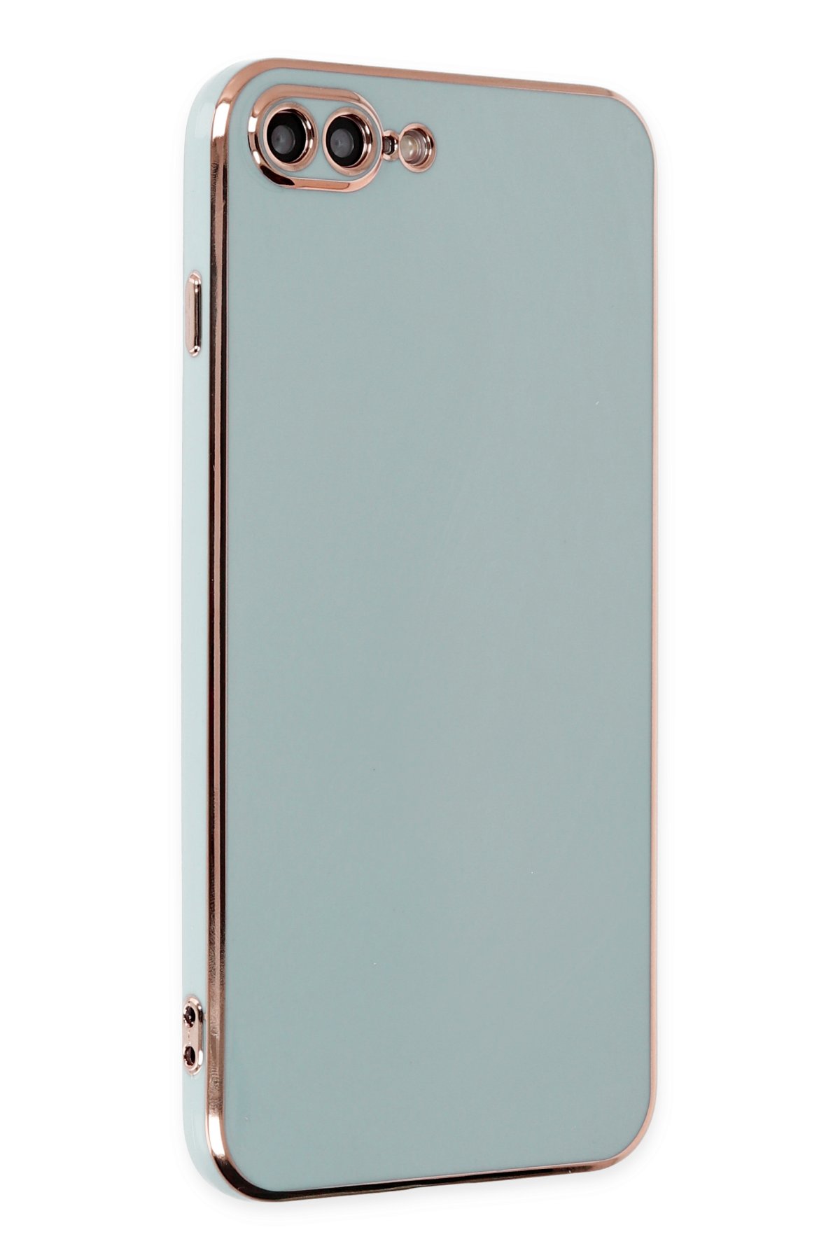 Newface iPhone 7 Plus Kılıf Coco Deri Standlı Kapak - Yeşil