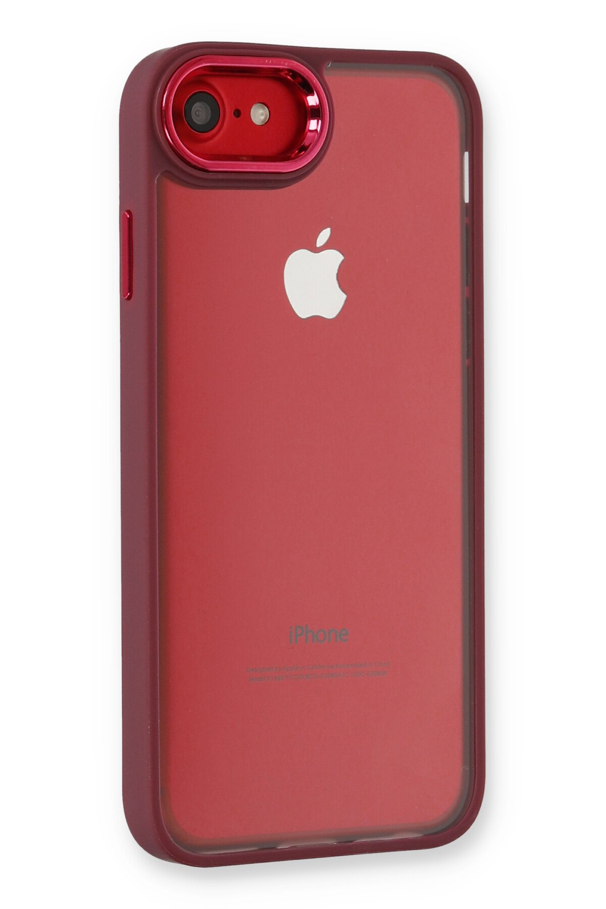 Newface iPhone 8 Kılıf First Silikon - Krem