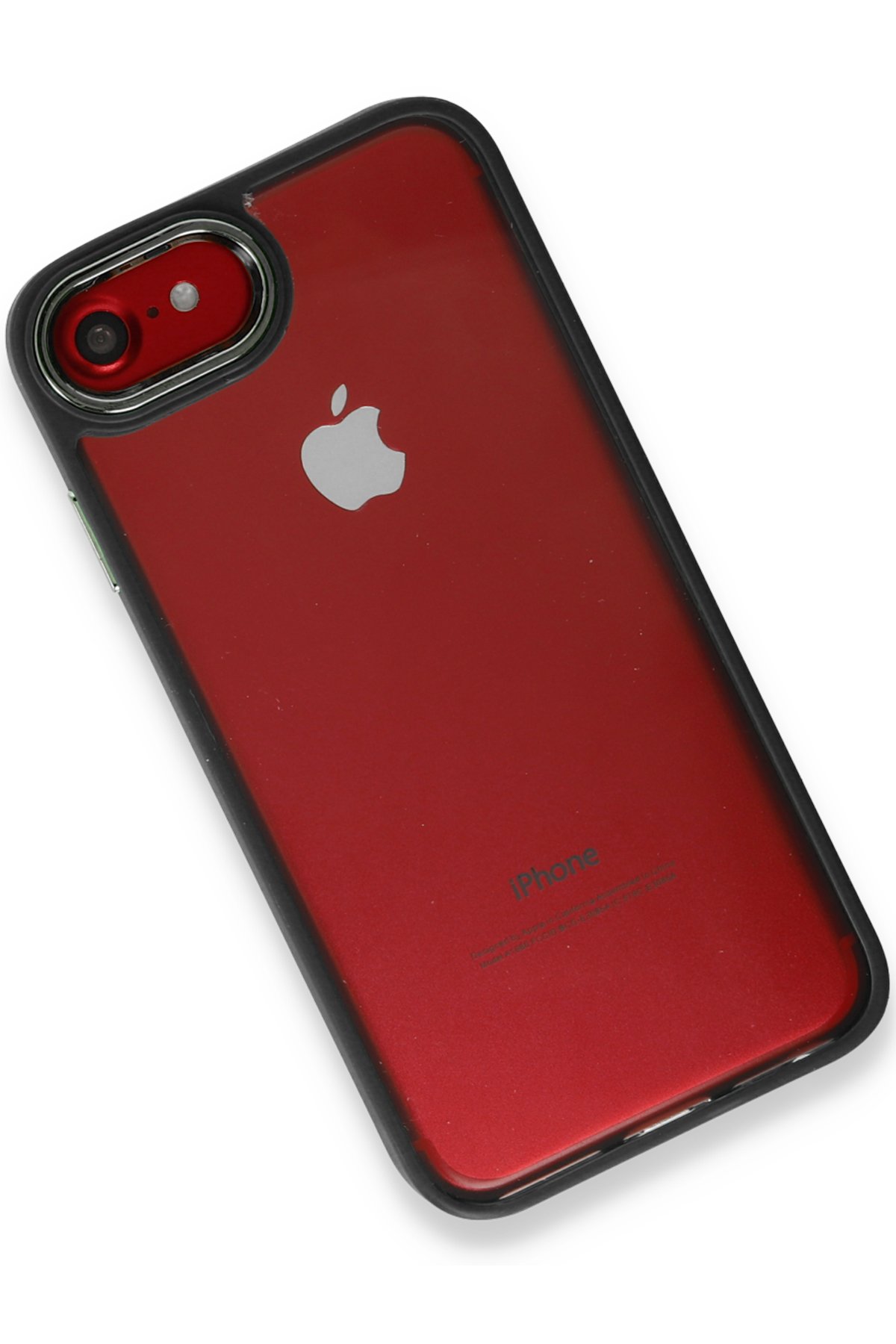 Newface iPhone 8 Kılıf First Silikon - Bordo