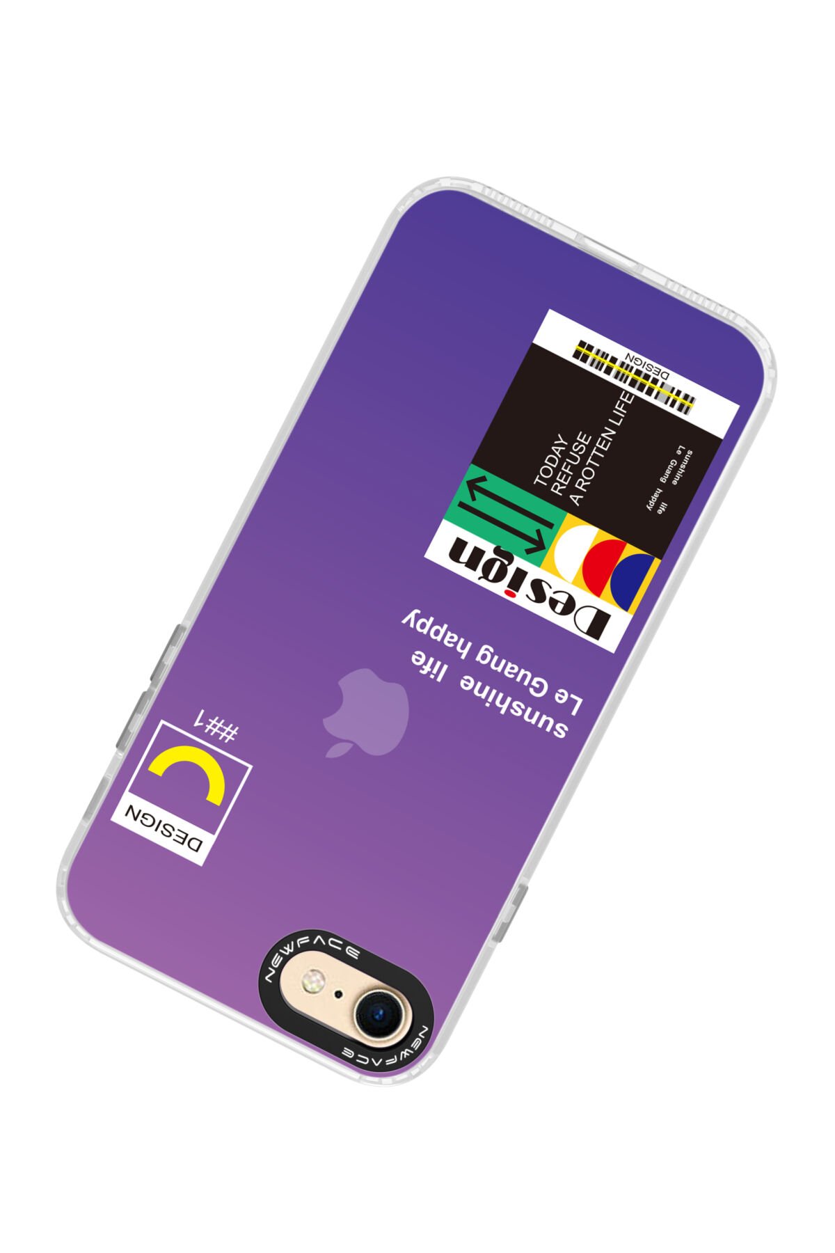 Newface iPhone 8 Kılıf Mirror Desenli Kapak - Mirror - 10