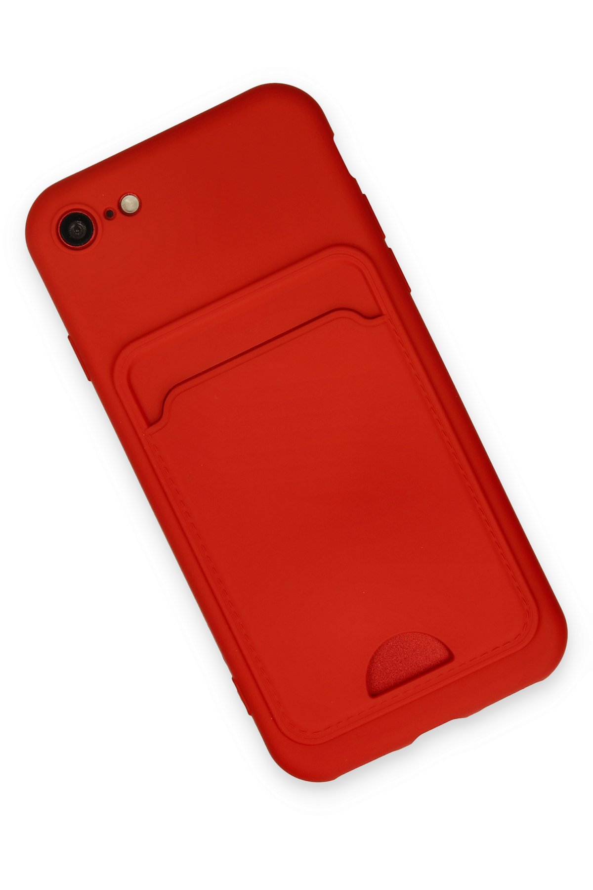 Newface iPhone 8 Kılıf Esila Silikon - Siyah