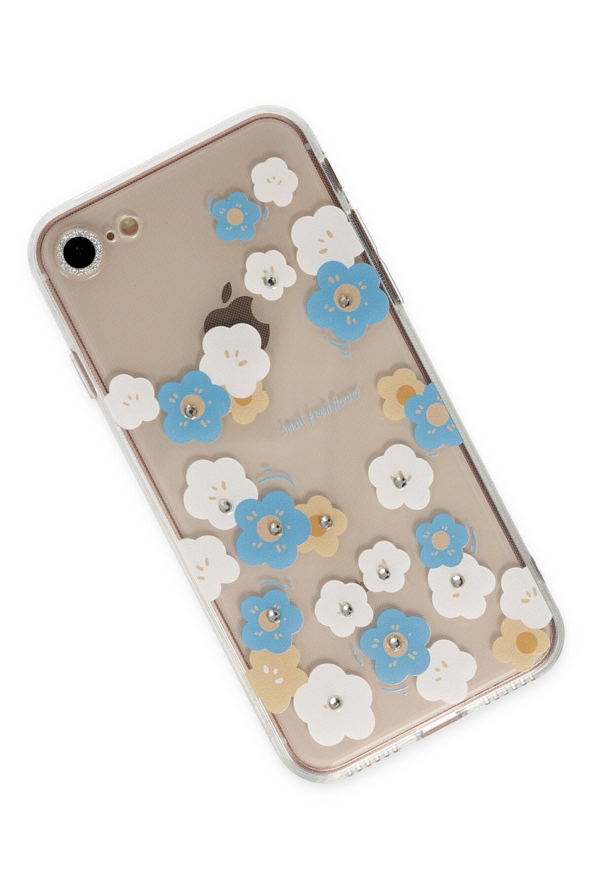 Newface iPhone 8 Kılıf First Silikon - Rose Gold