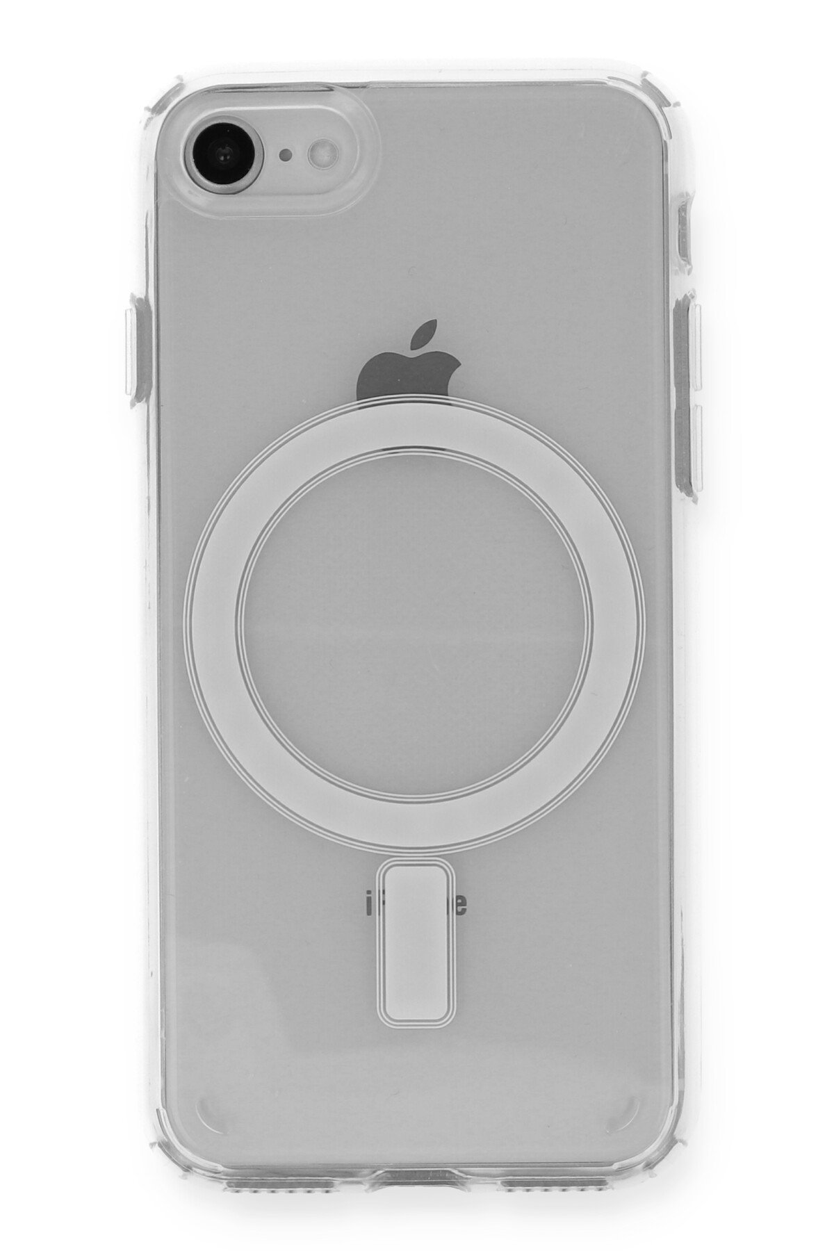 Newface iPhone 8 Kılıf Platin Silikon - Lila