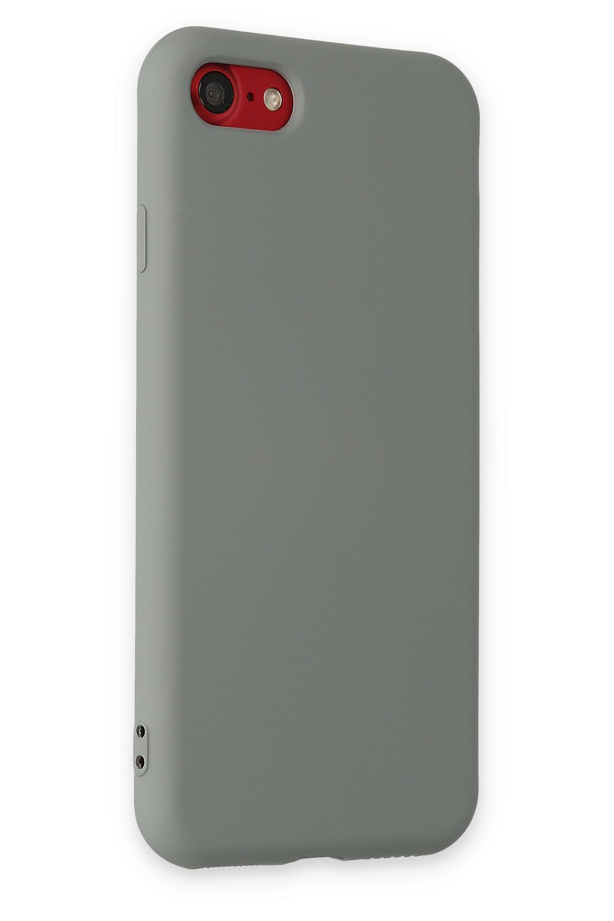 Newface iPhone 8 Kılıf Nano içi Kadife Silikon - Mavi