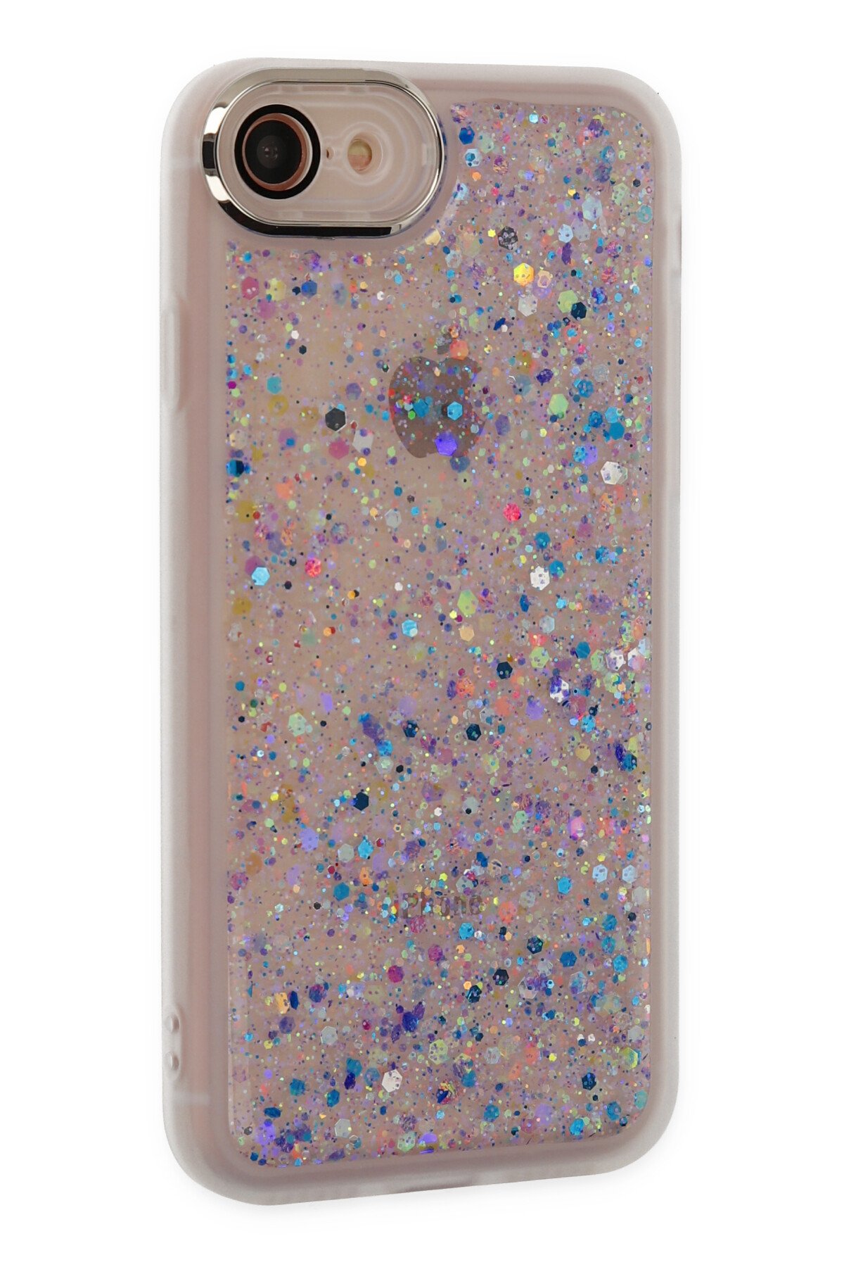 Newface iPhone 8 Kılıf First Silikon - Mürdüm