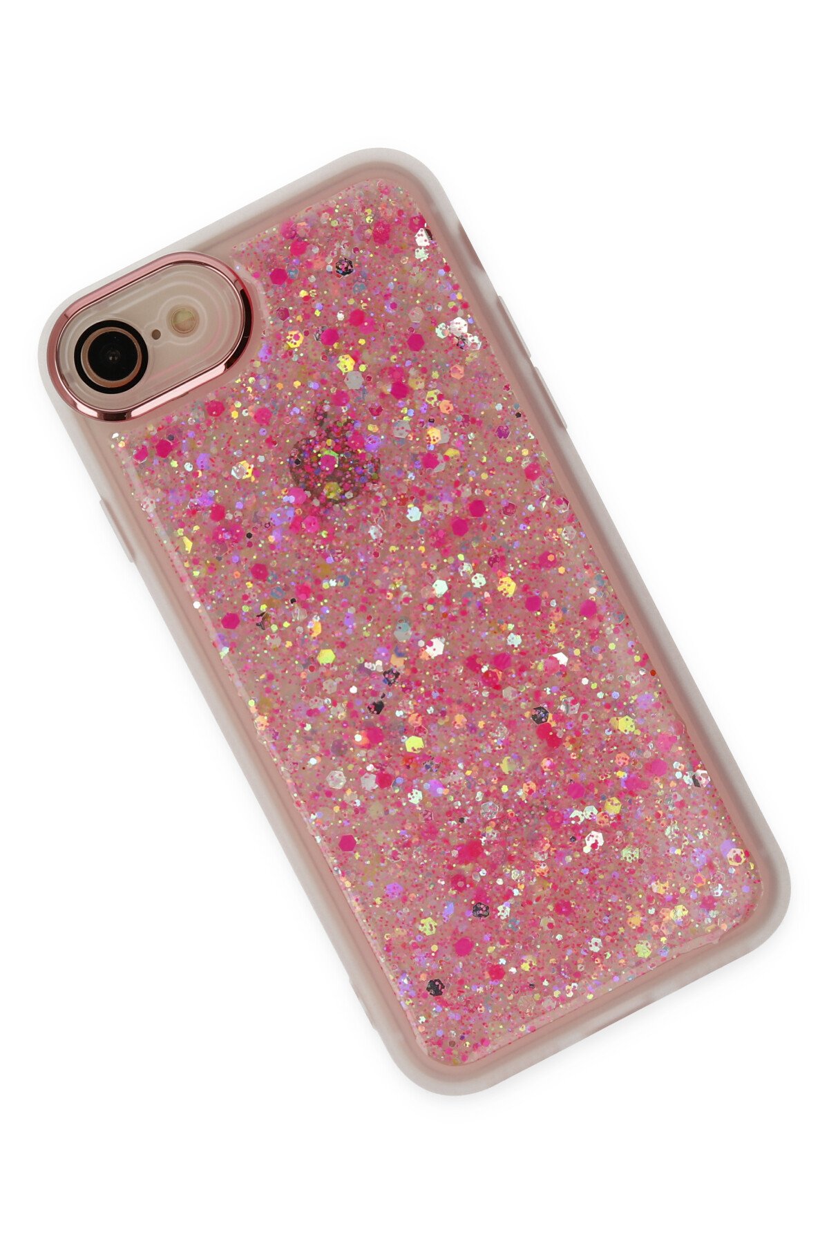 Newface iPhone 8 Kılıf Color Lens Silikon - Yeşil