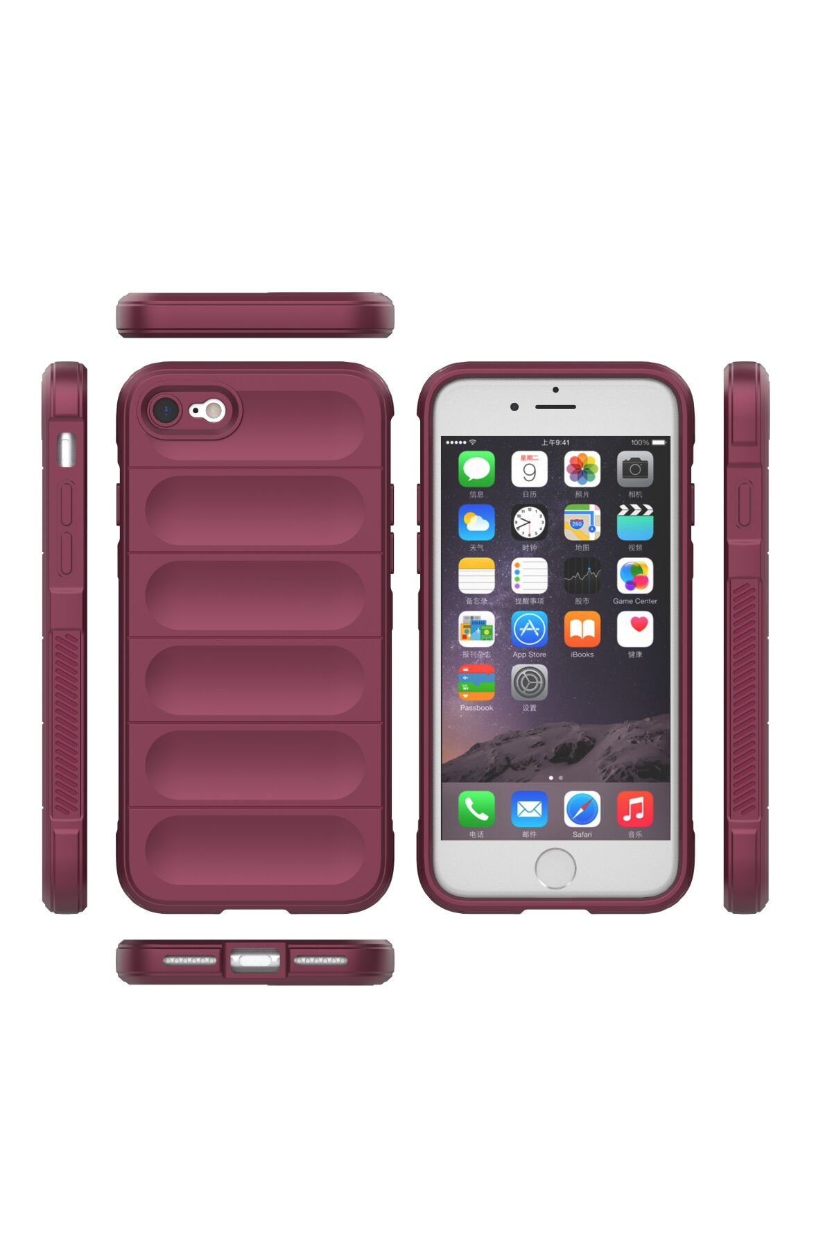 Newface iPhone 8 20D Premium Cam Ekran Koruyucu - Beyaz