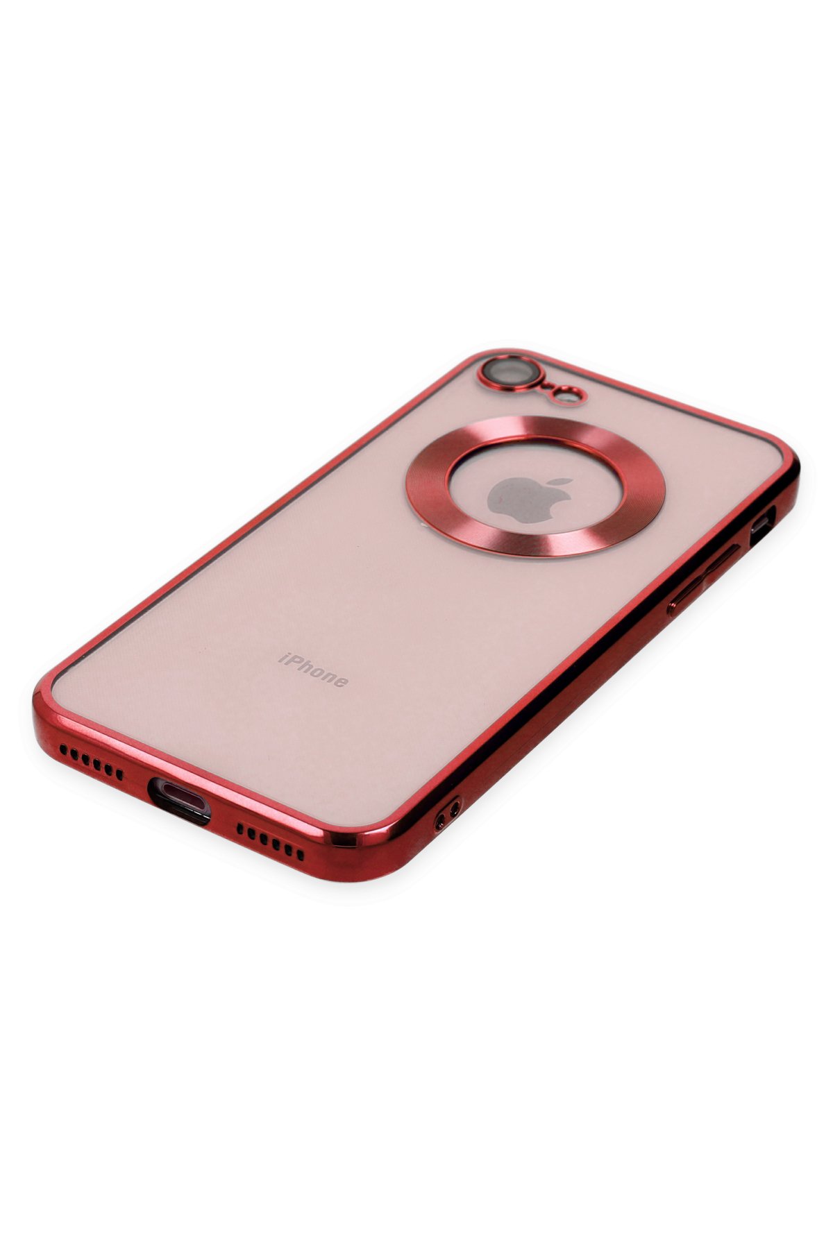 Newface iPhone 8 Kılıf Coco Deri Silikon Kapak - Yeşil