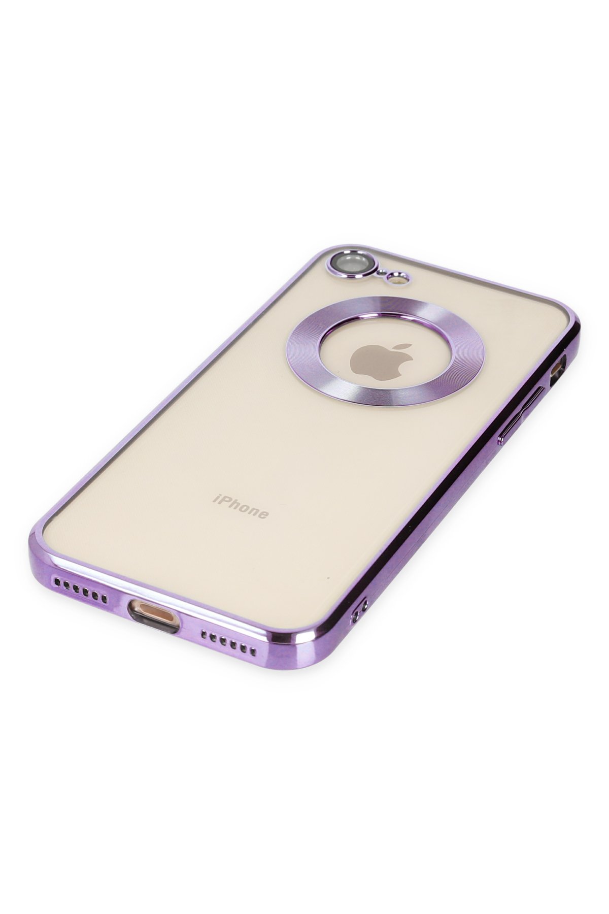 Newface iPhone 8 Kılıf Liva Lens Silikon - Yeşil
