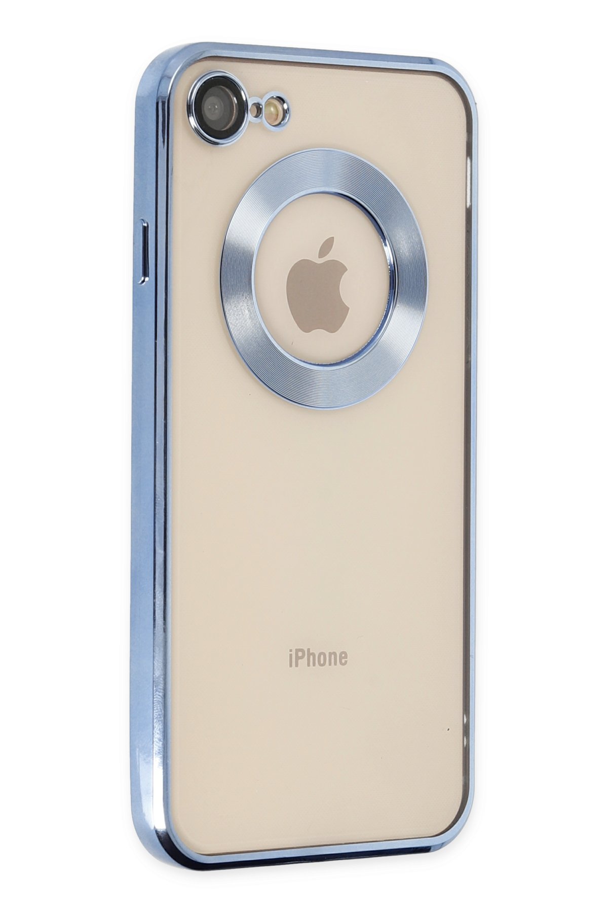 Newface iPhone 8 Kılıf Kelvin Kartvizitli Silikon - Bordo