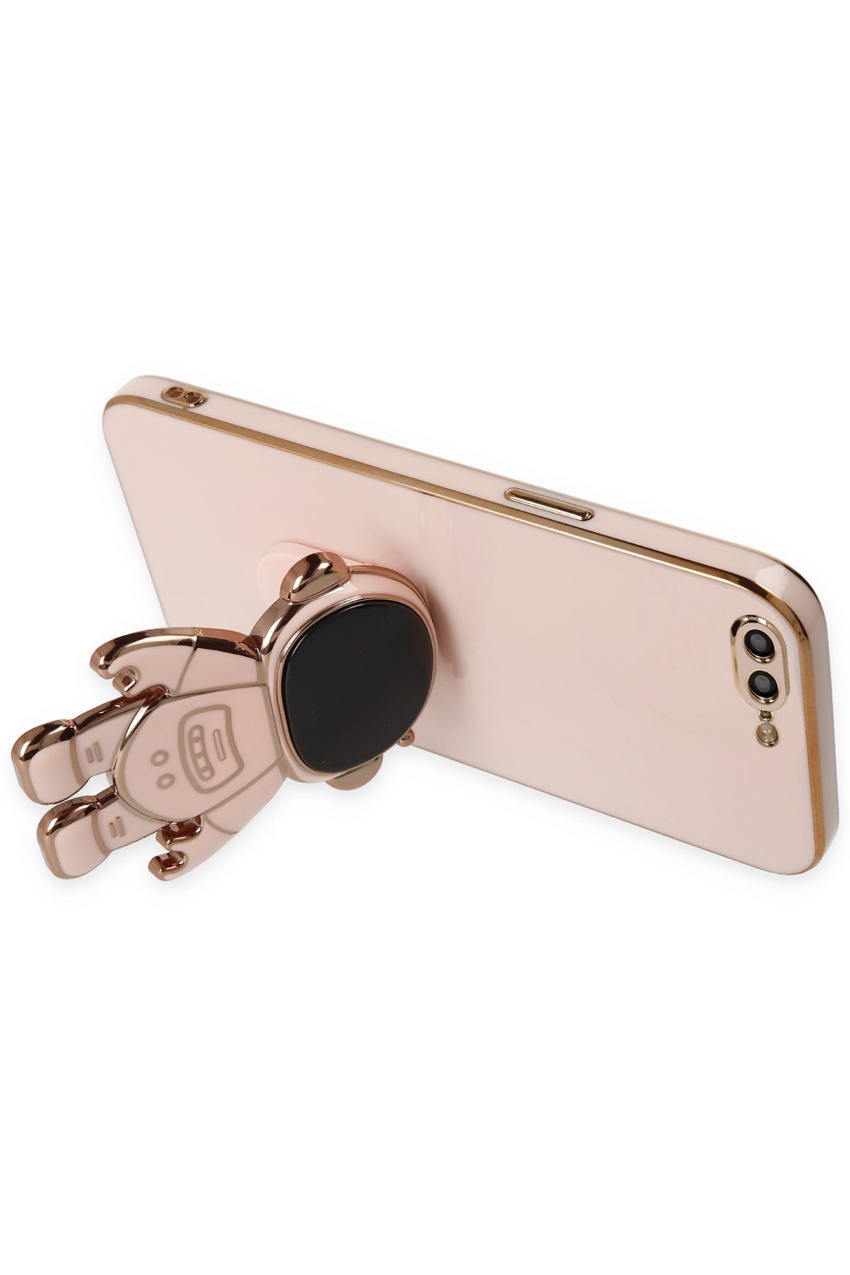 Newface iPhone 8 Plus Kılıf Coco Elit Kapak - Beyaz