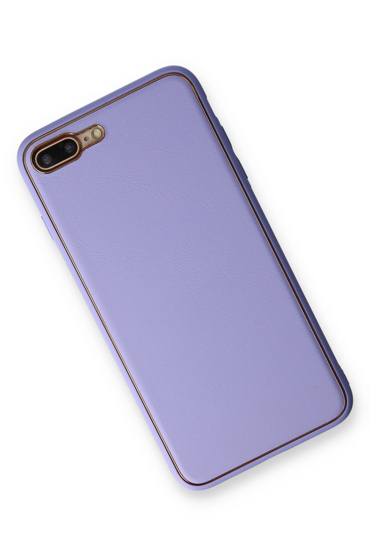 Newface iPhone 8 Plus Kılıf Mega Standlı Silikon - Mor