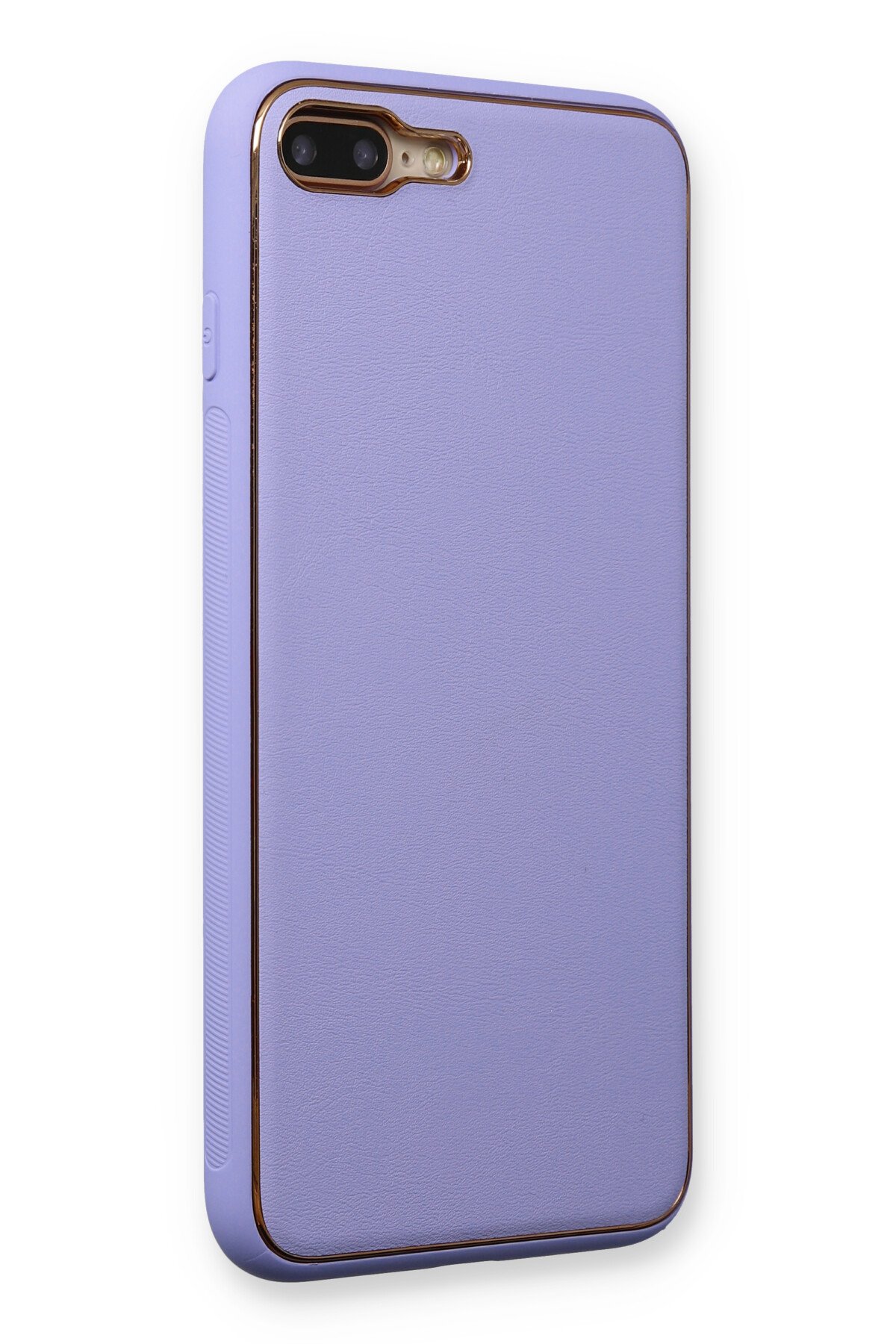 Newface iPhone 8 Plus Kılıf Mega Standlı Silikon - Mor